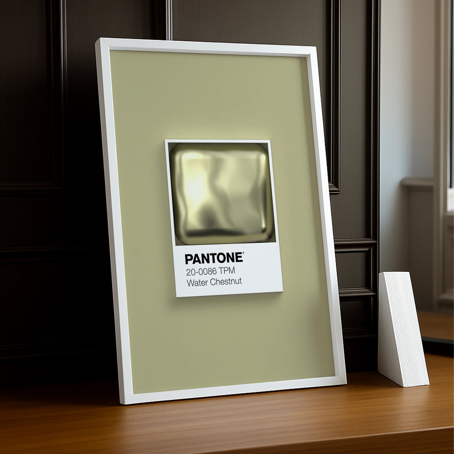 Cadre Photo Pantone Étiquette - Water Chestnut