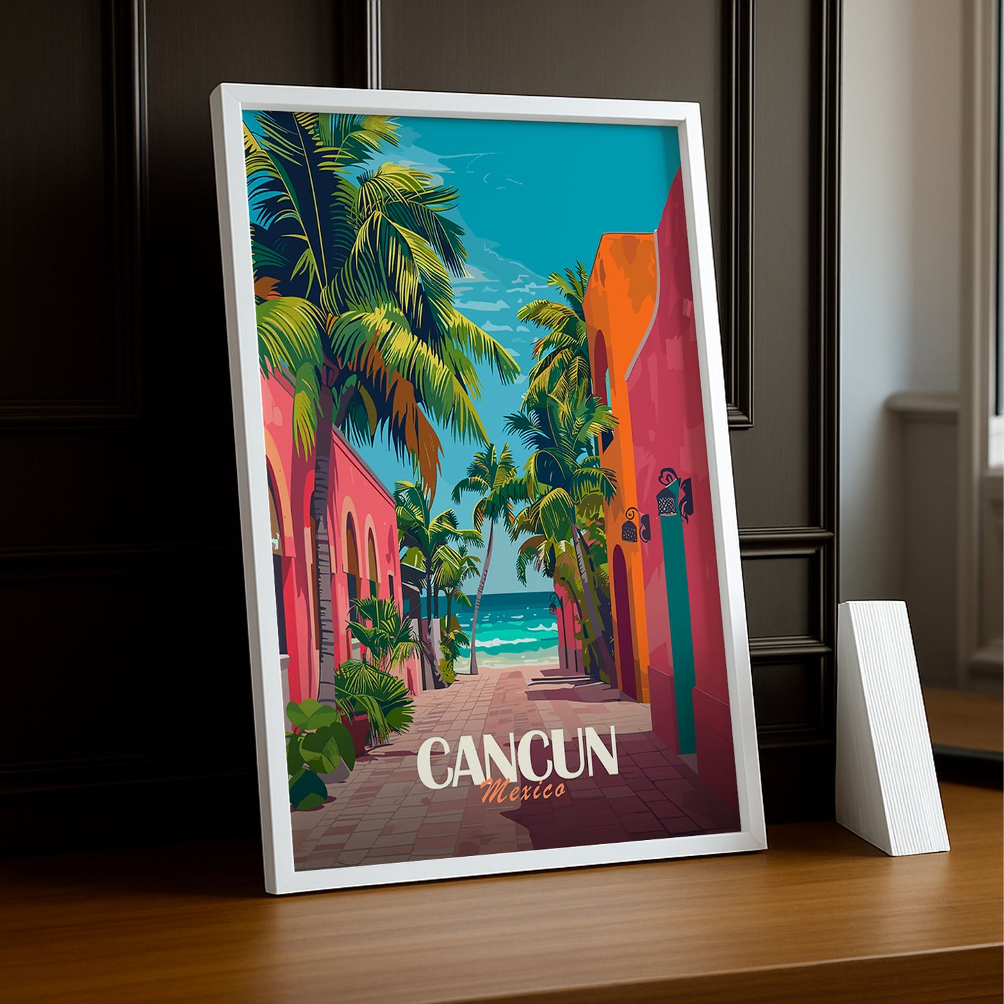 Cadre photo Cancun Mexico