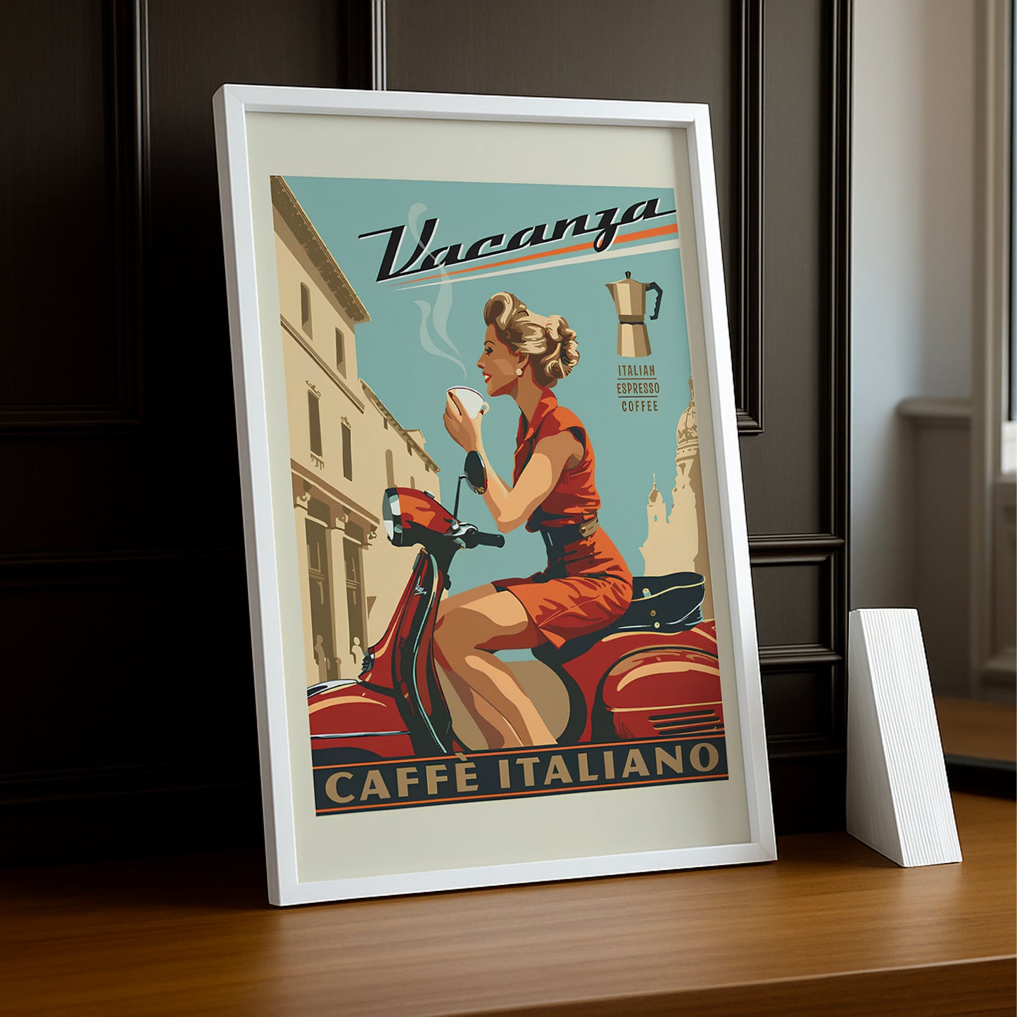 Cadre photo Coffee Lover - Caffè Italiano