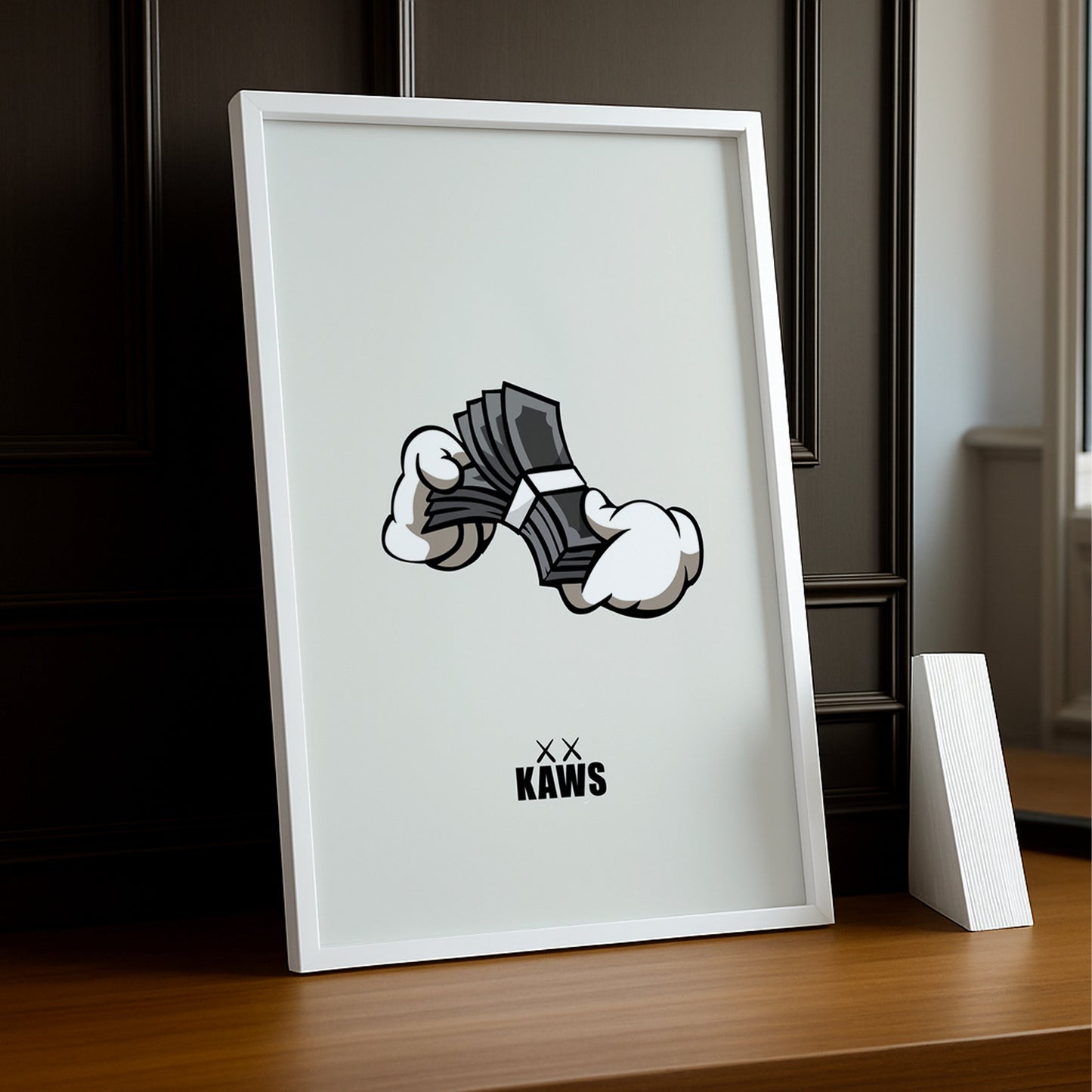 Poster Kaws dollars
