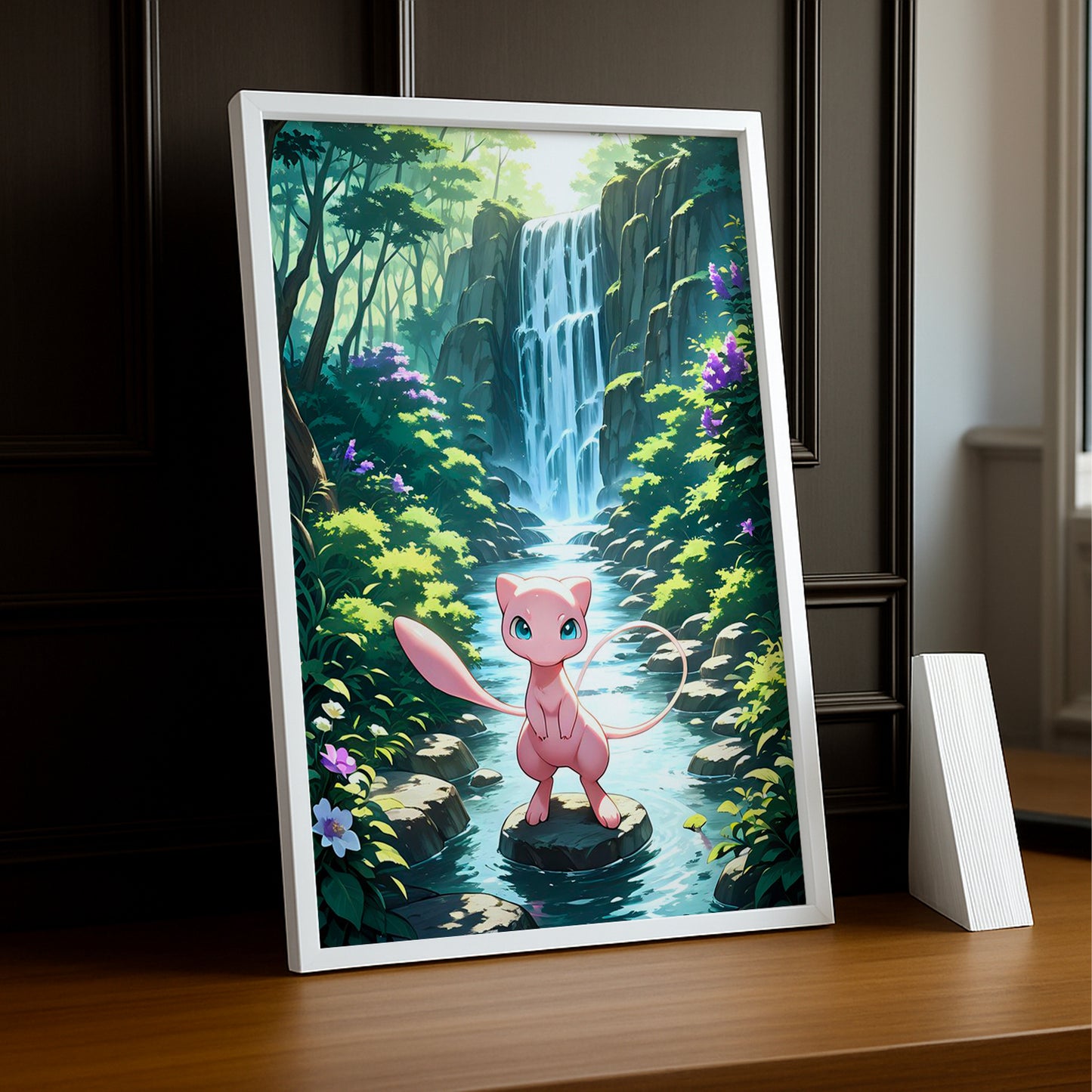 Cadre Photo Pokémon - Mewtwo Lac