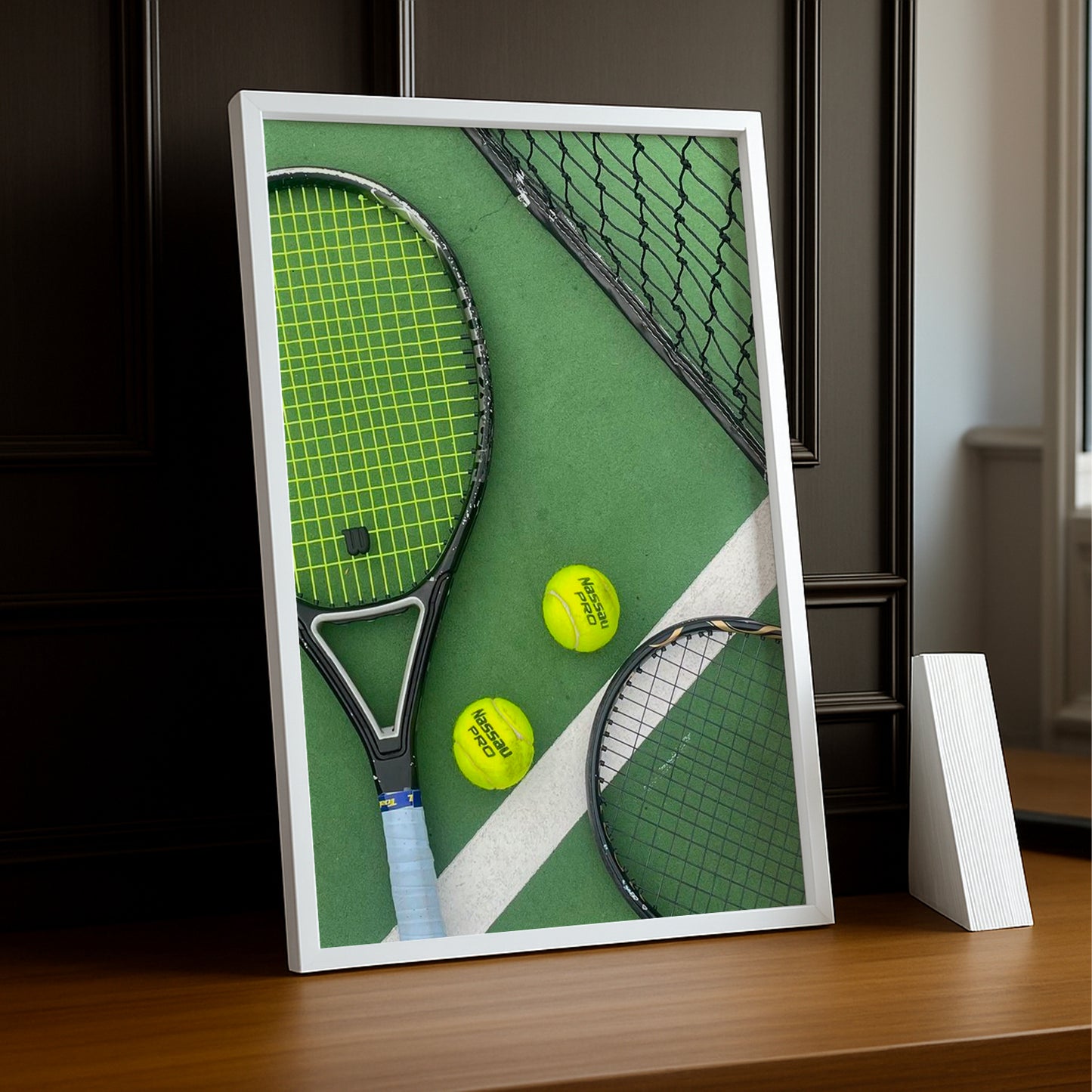 Cadre photo Tennis - Green Court