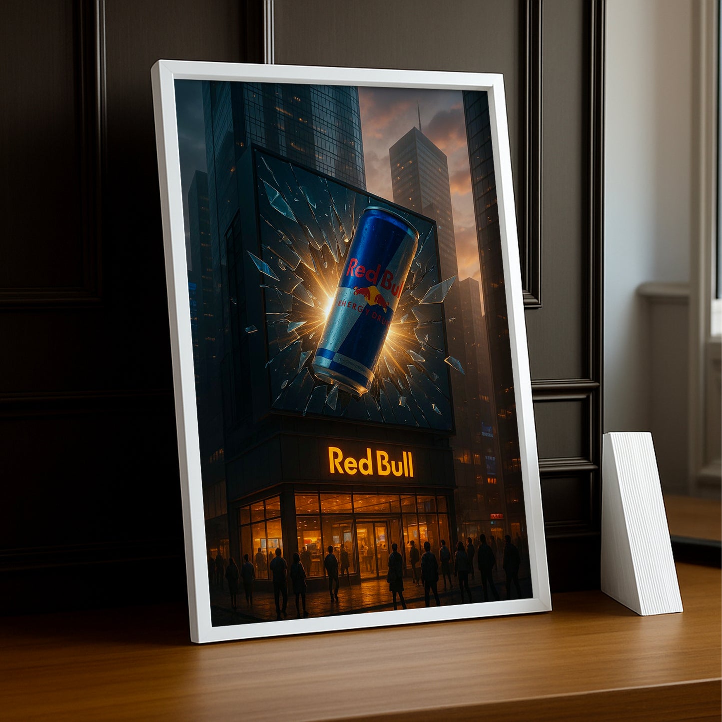 Cadre Photo Redbull - Immeuble