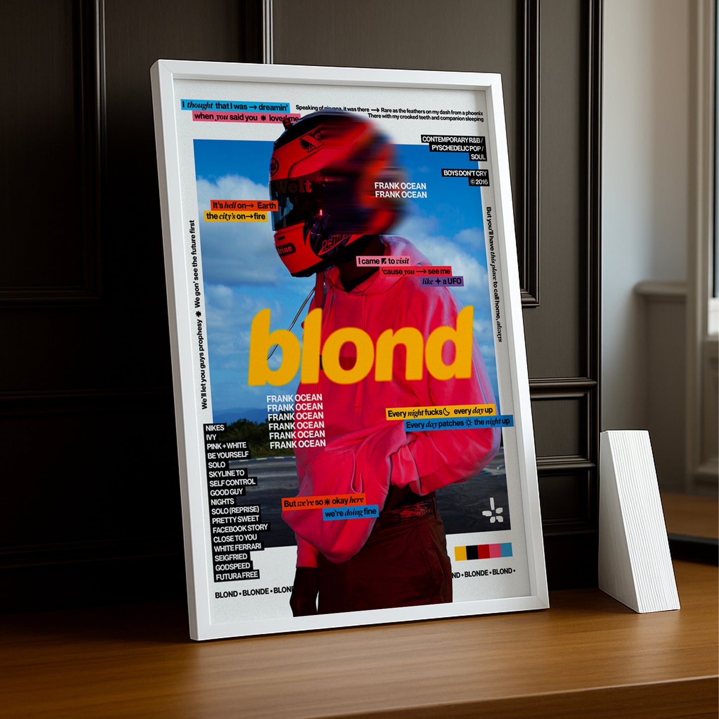 Cadre photo Blond