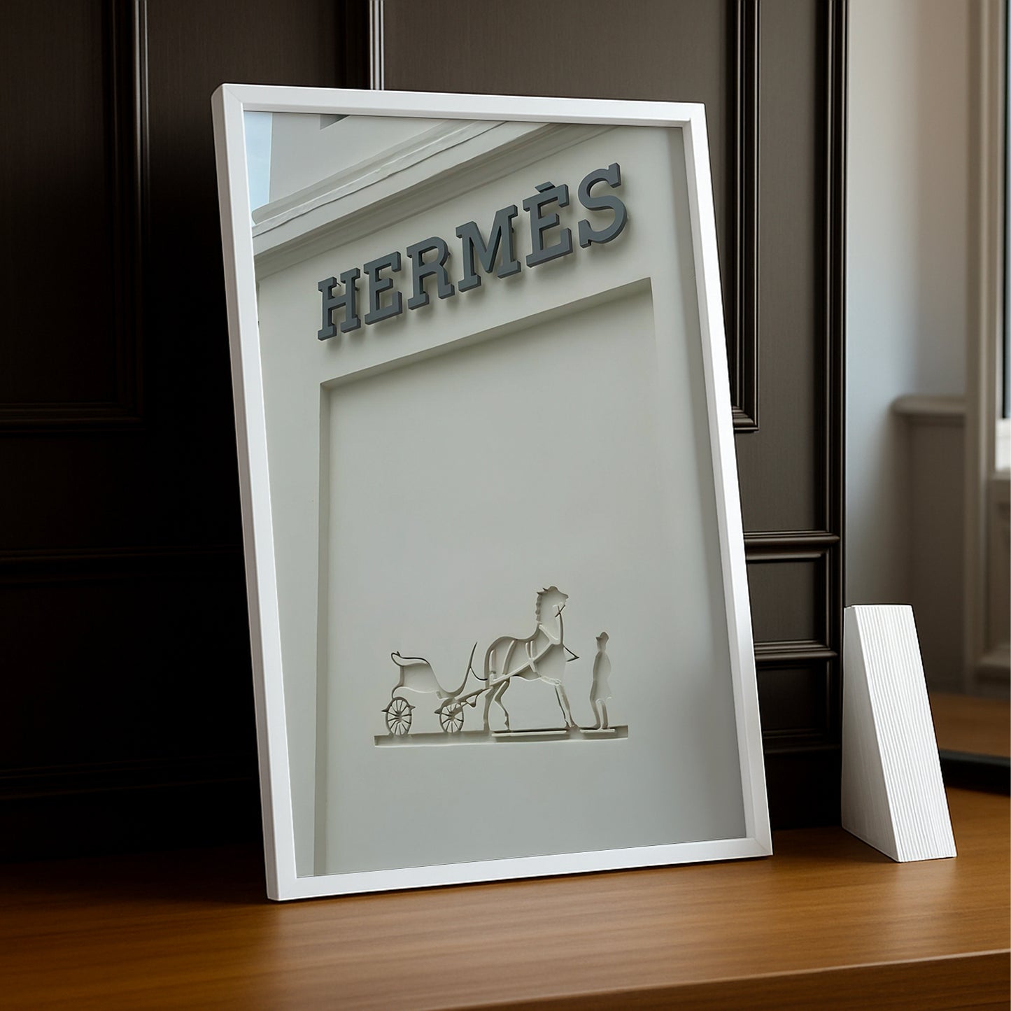 Cadre photo Hermès - Devanture