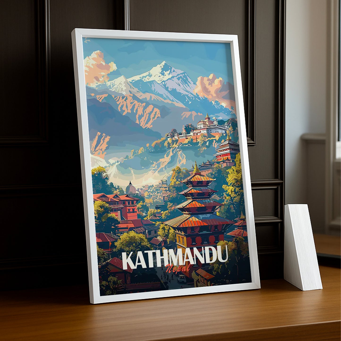 Cadre photo Kathmandu Nepal