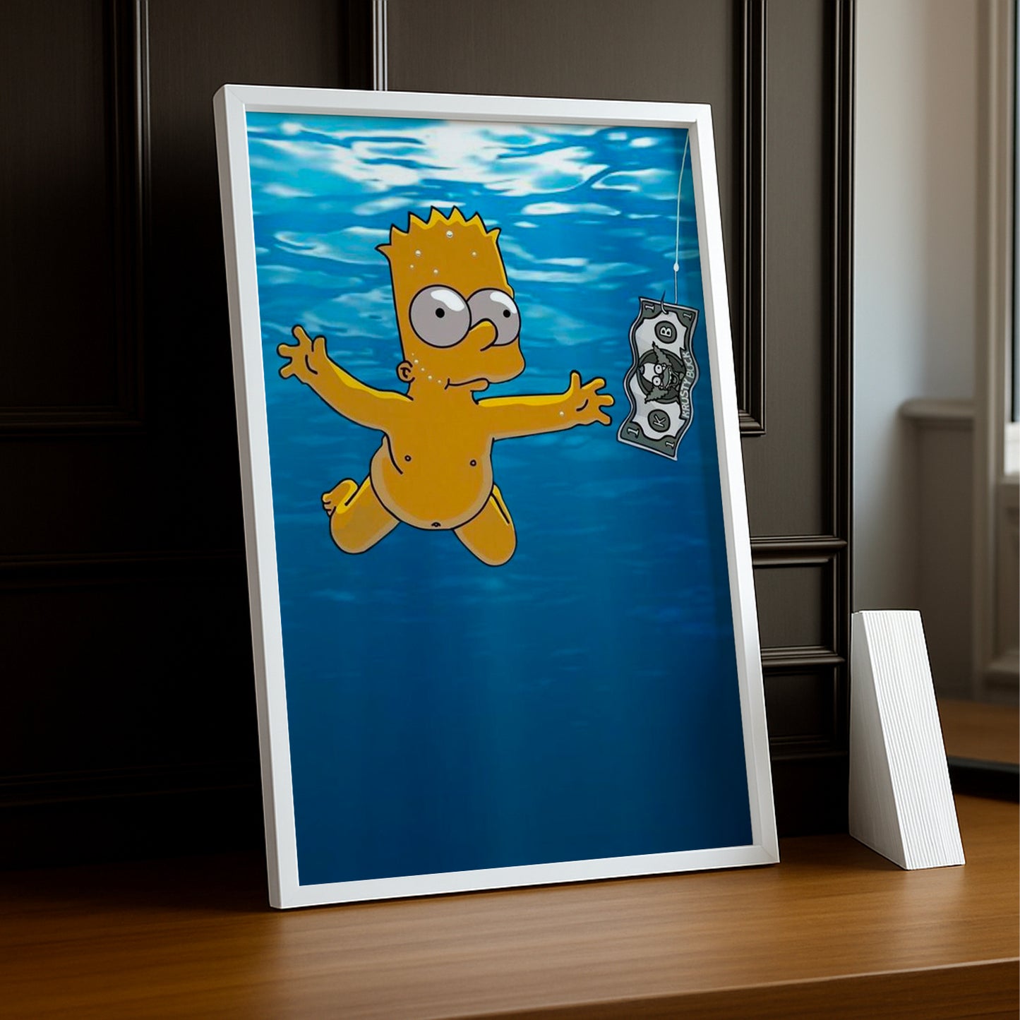 Cadre Photo Les Simpsons - Sauver Bart