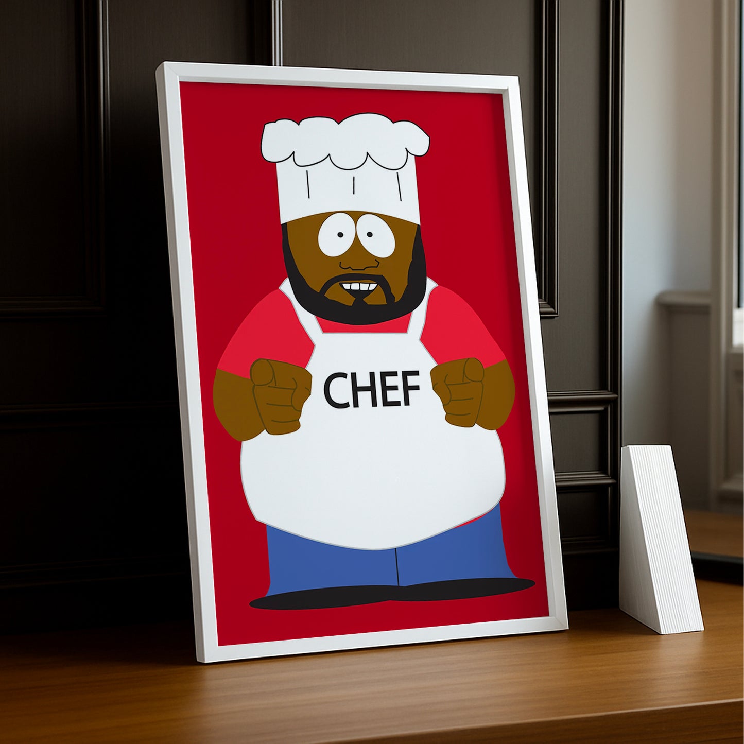 Cadre Photo South Park - Chef