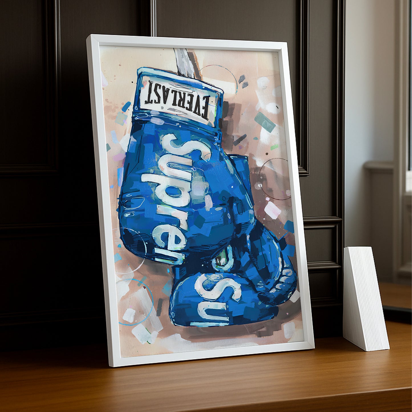 Cadre photo Supreme - Boxing bleu