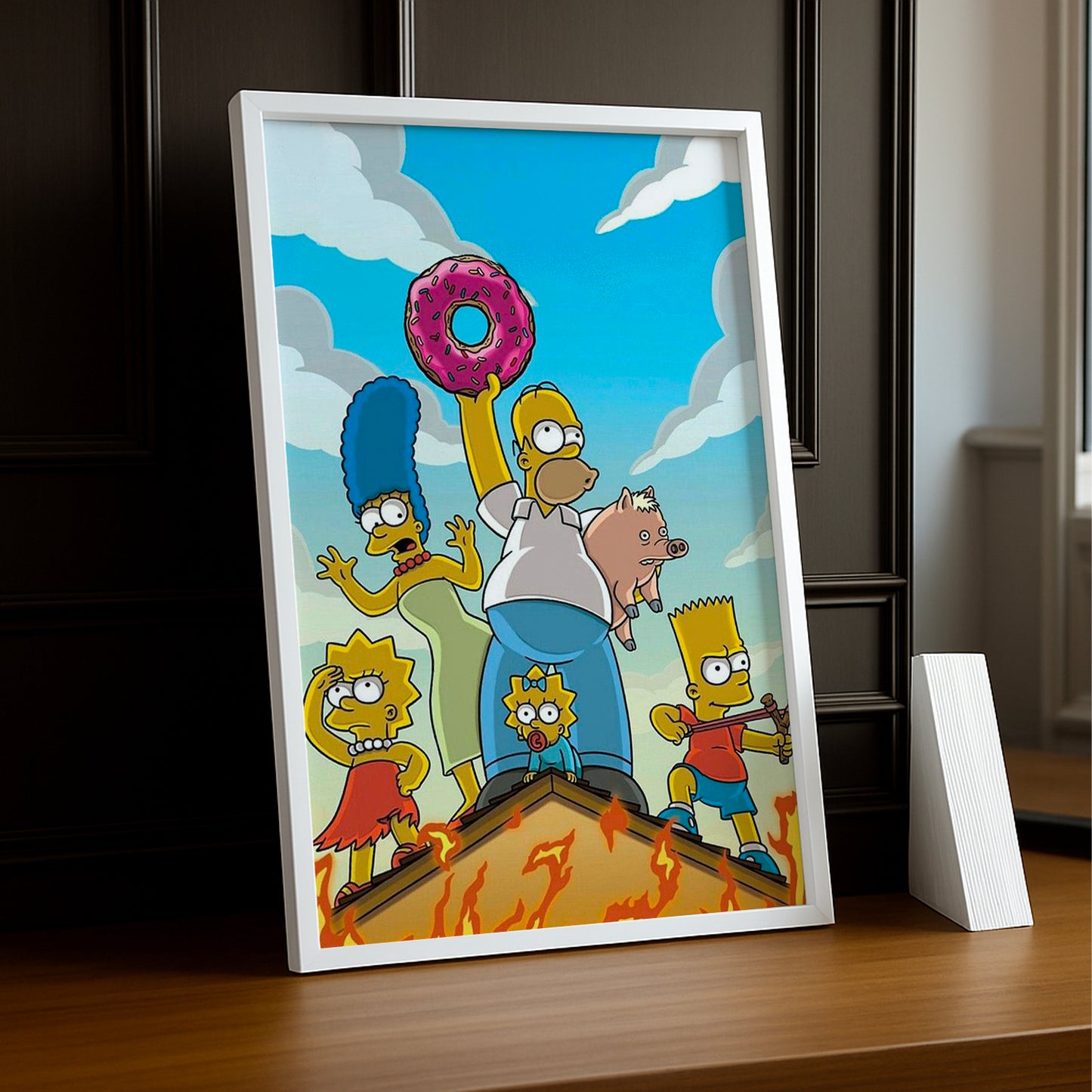 Cadre Photo Les Simpsons - Spider-cochon
