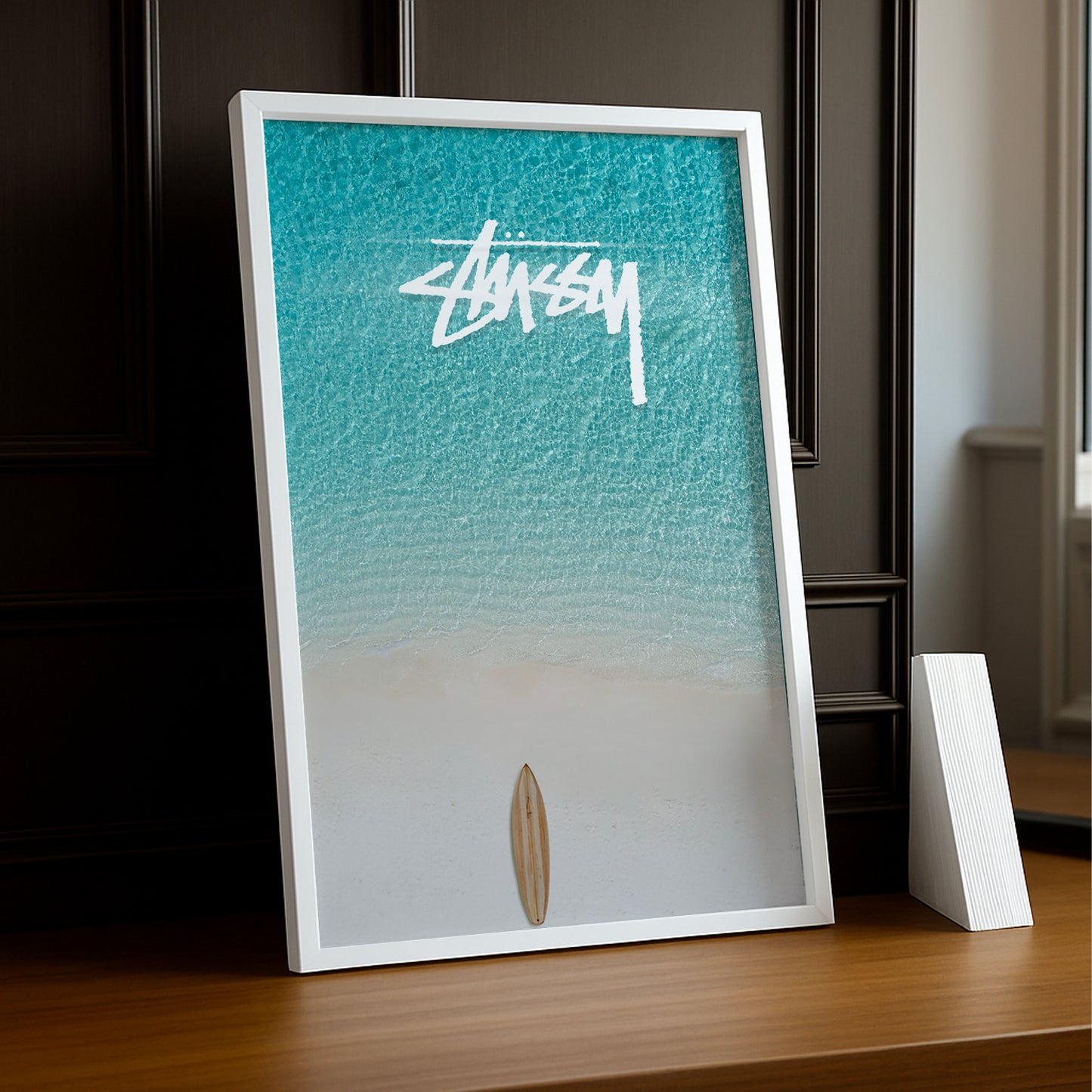 Cadre photo Stüssy - Light Blue Ocean