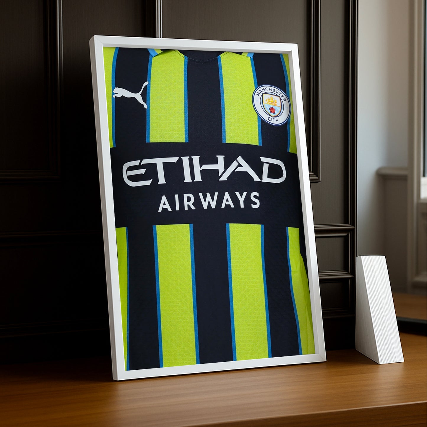 Cadre photo Maillot de Manchester City extérieur