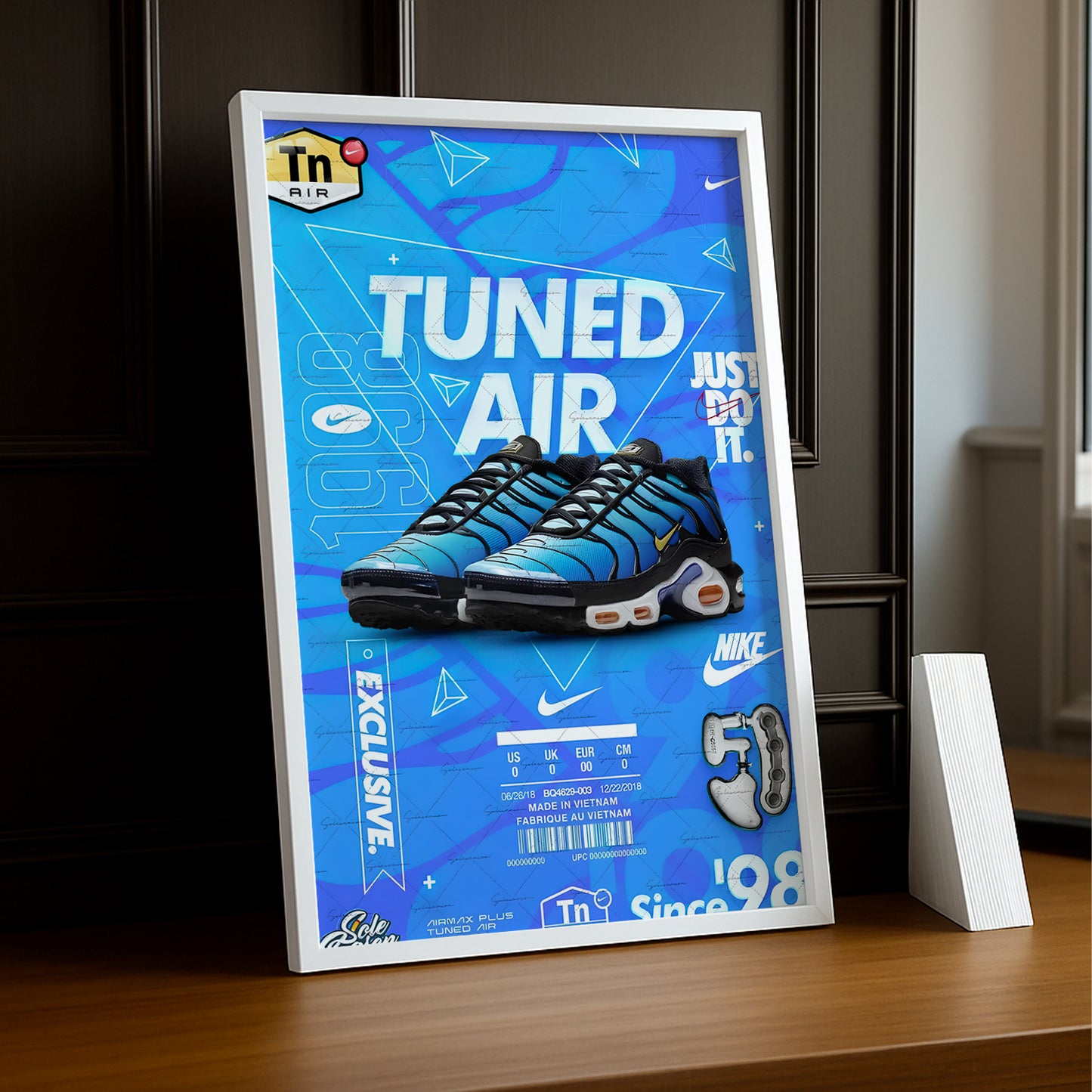 Cadre photo Nike TN Bleu