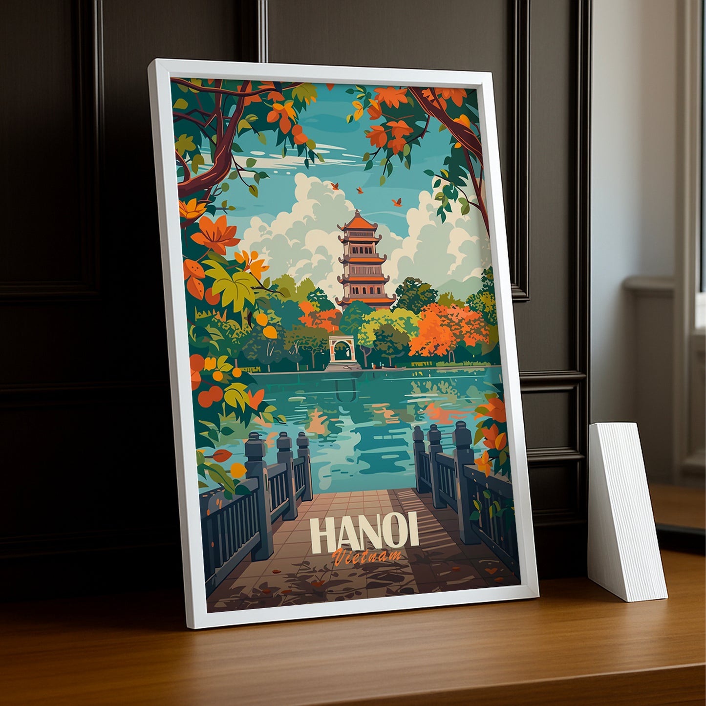 Cadre photo Hanoi Vietnam