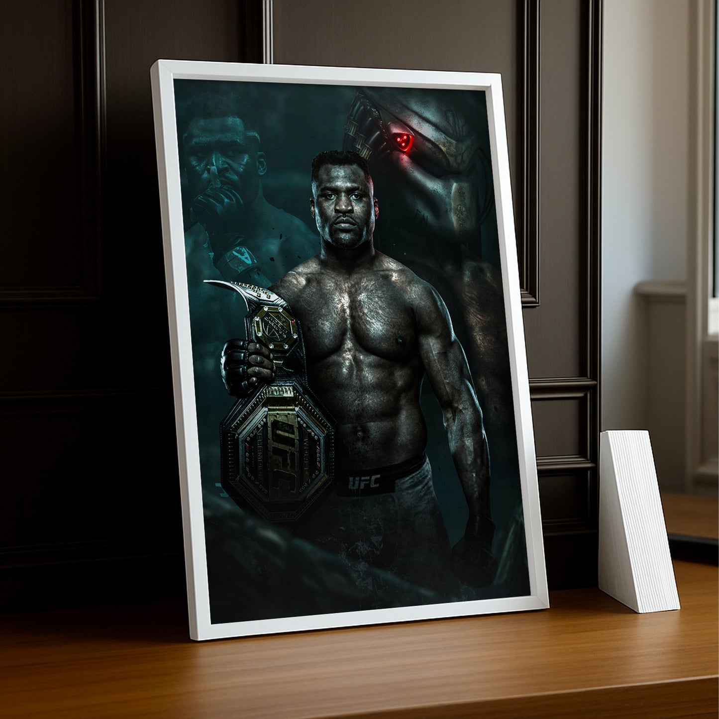 Marco de fotos Francis Ngannou PFL