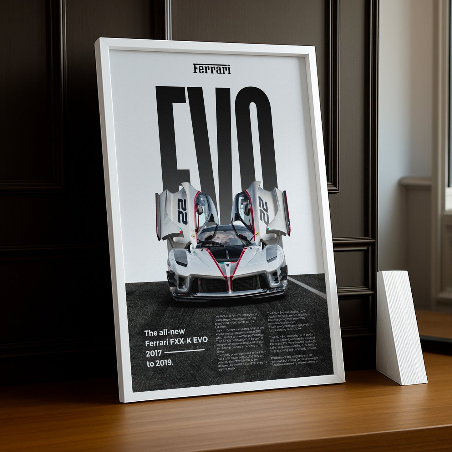 Poster Voitures - Ferrari FXX-K EVO