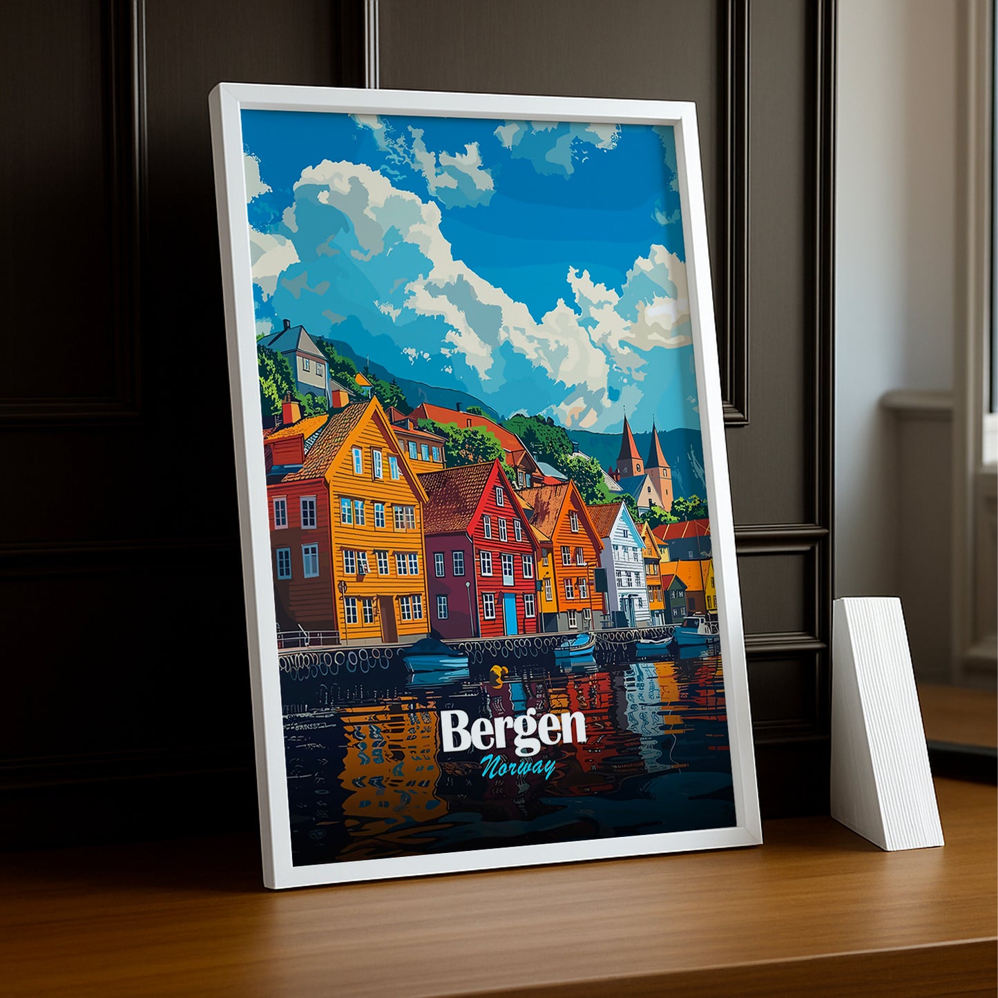 Cadre photo Bergen Norway