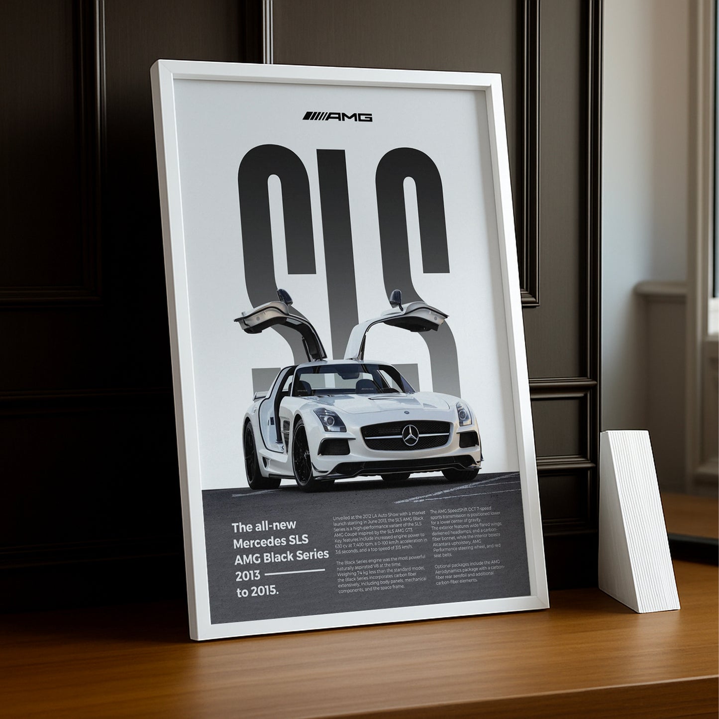 Poster Voitures - Mercedes SLS AMG Black Series