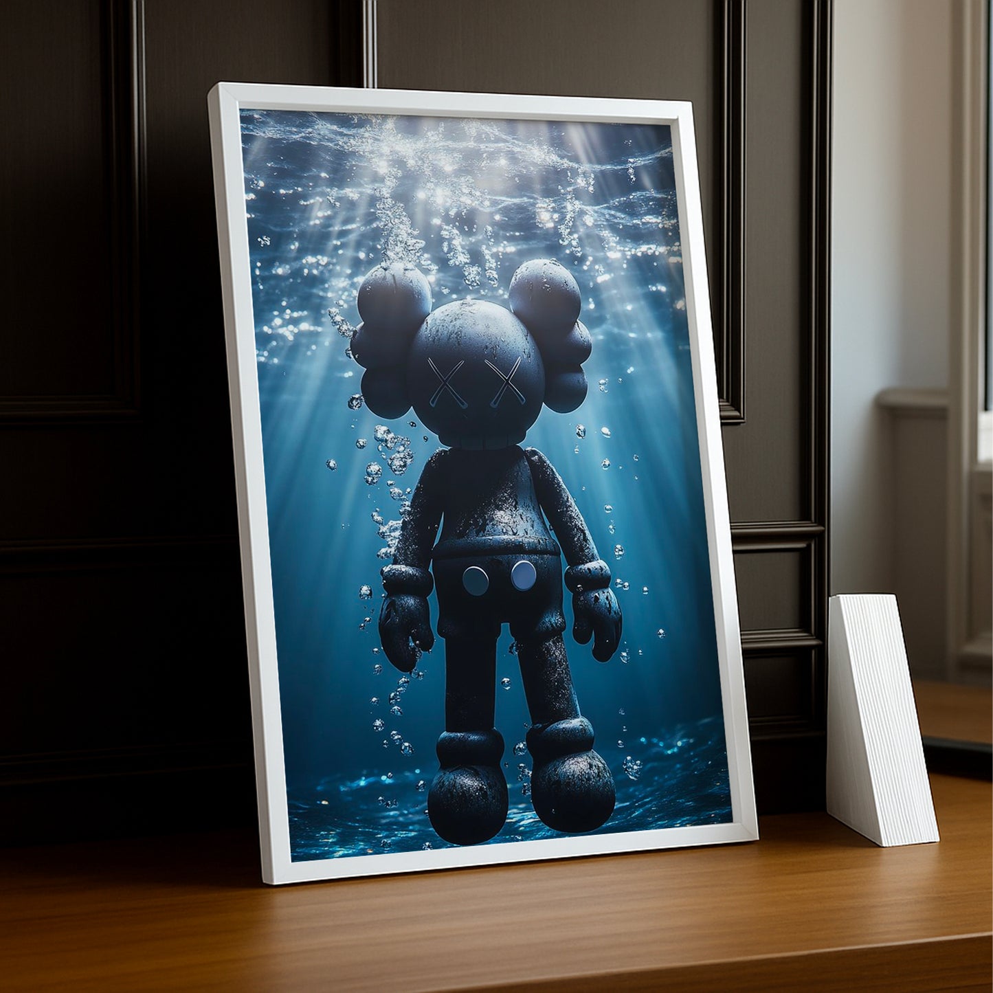 Poster Kaws - Nage