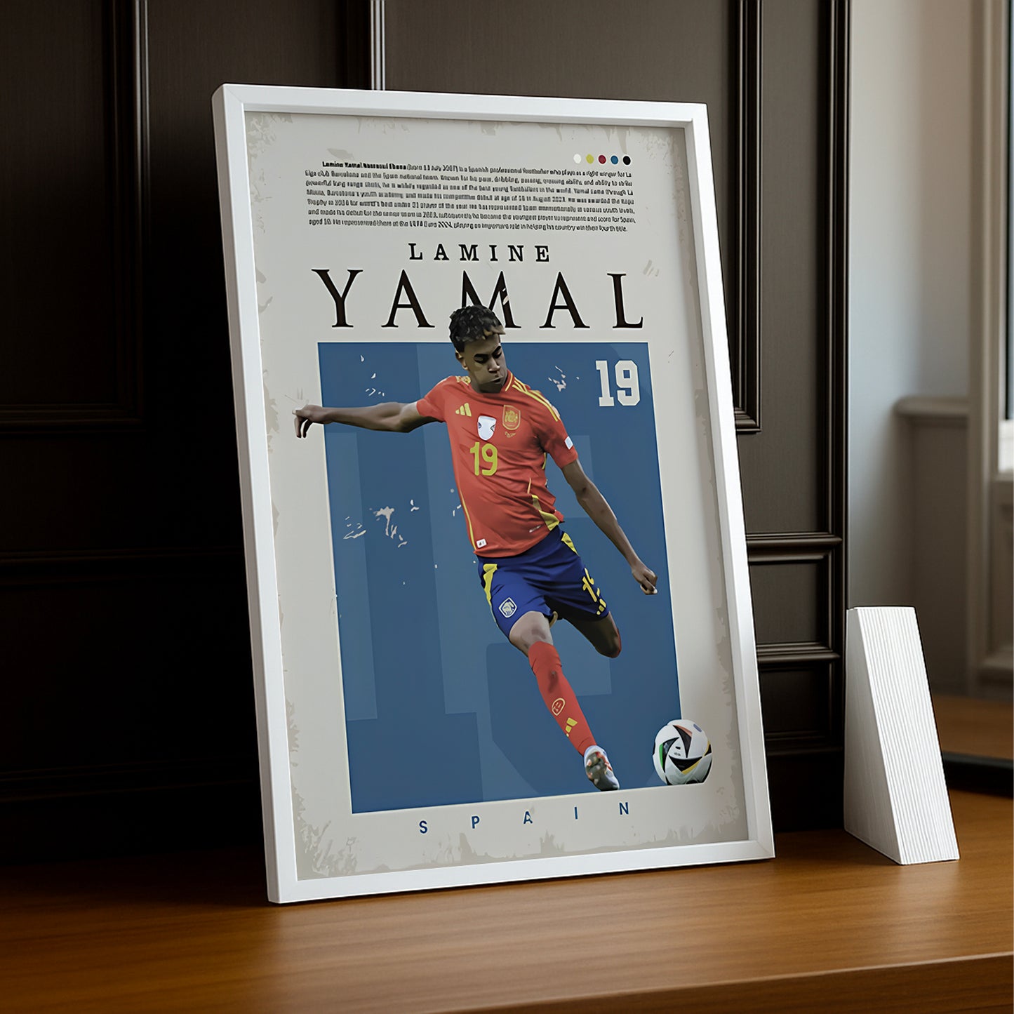 Cadre photo de Lamine Yamal