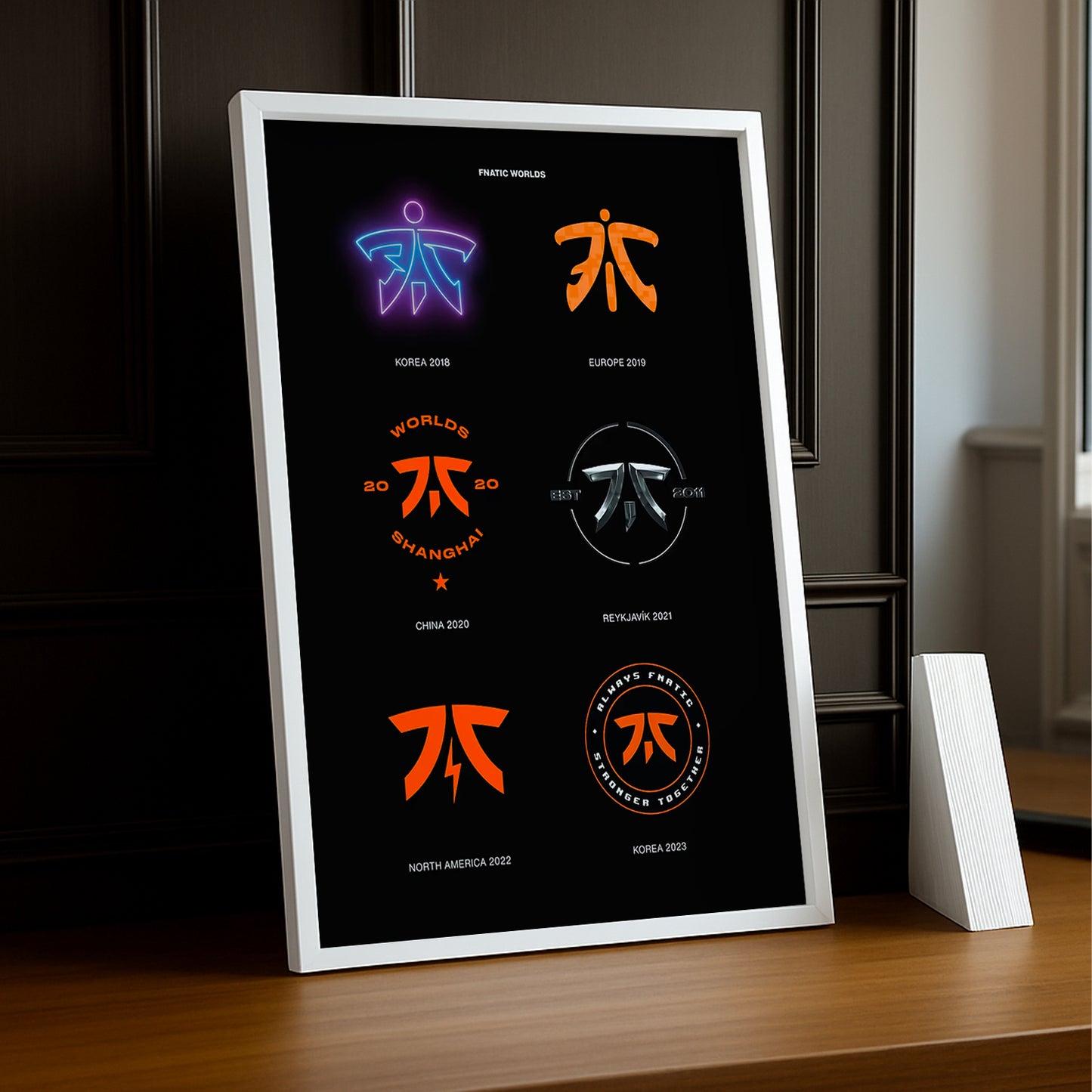 Cadre Photo Fnatic - Logo Évolution