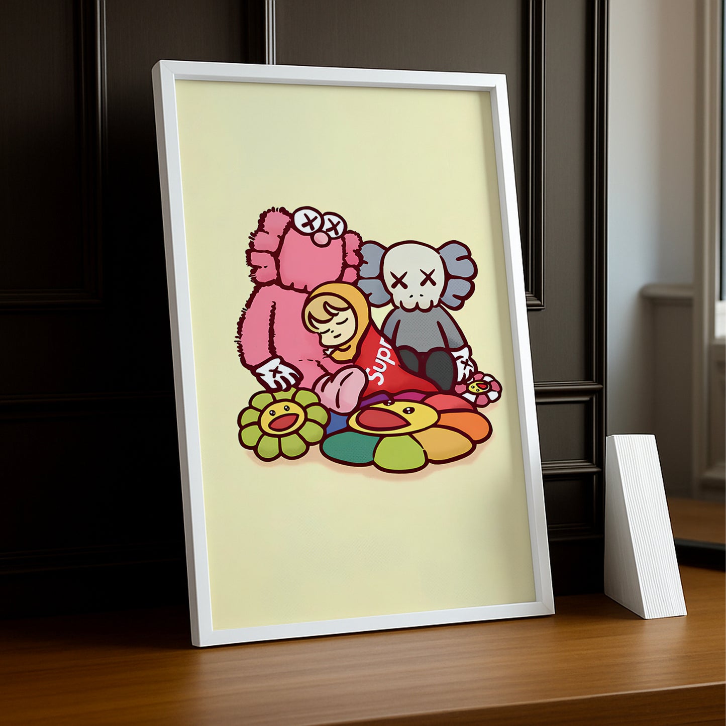 Cadre photo Supreme - Kaws