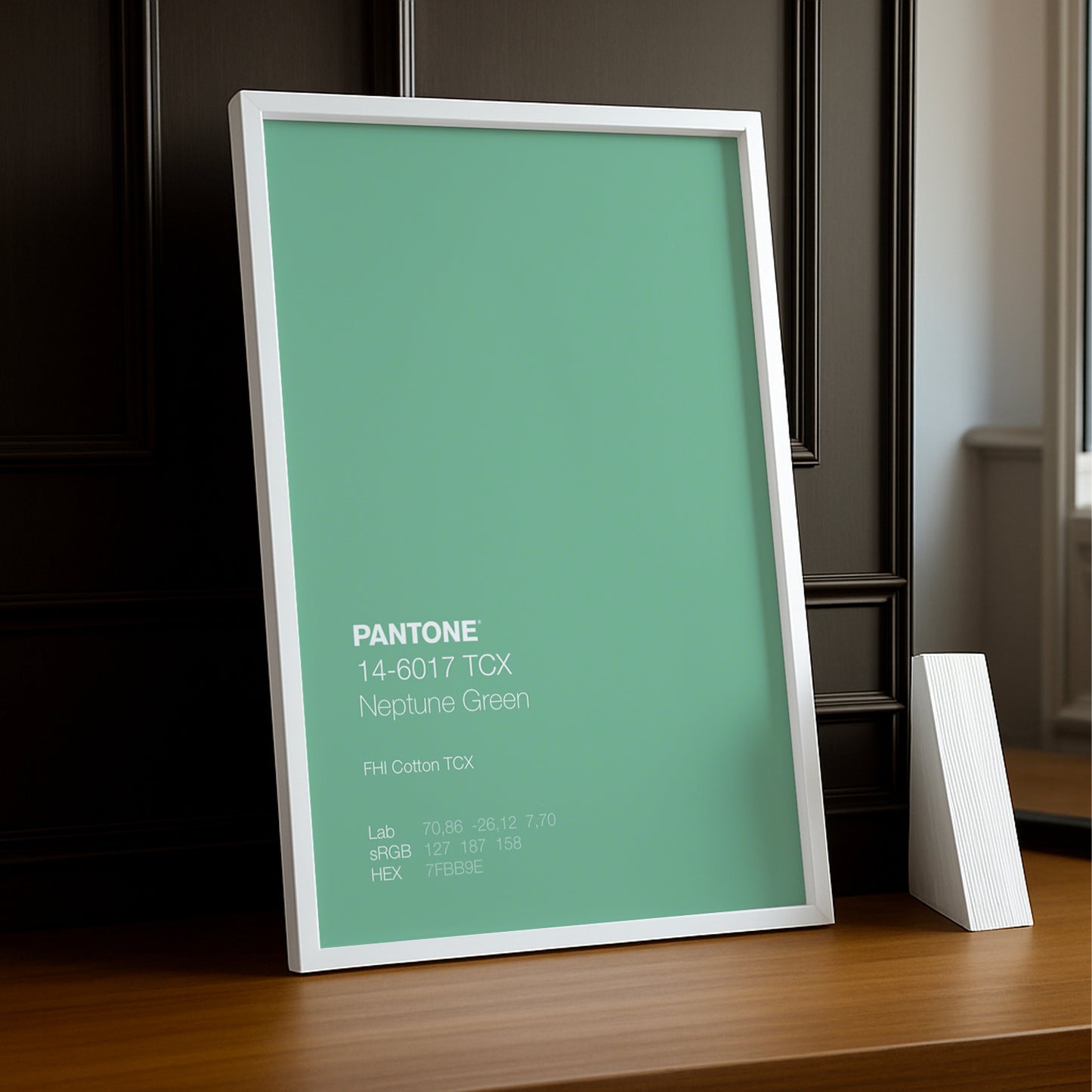 Cadre Photo Pantone - Neptune Green