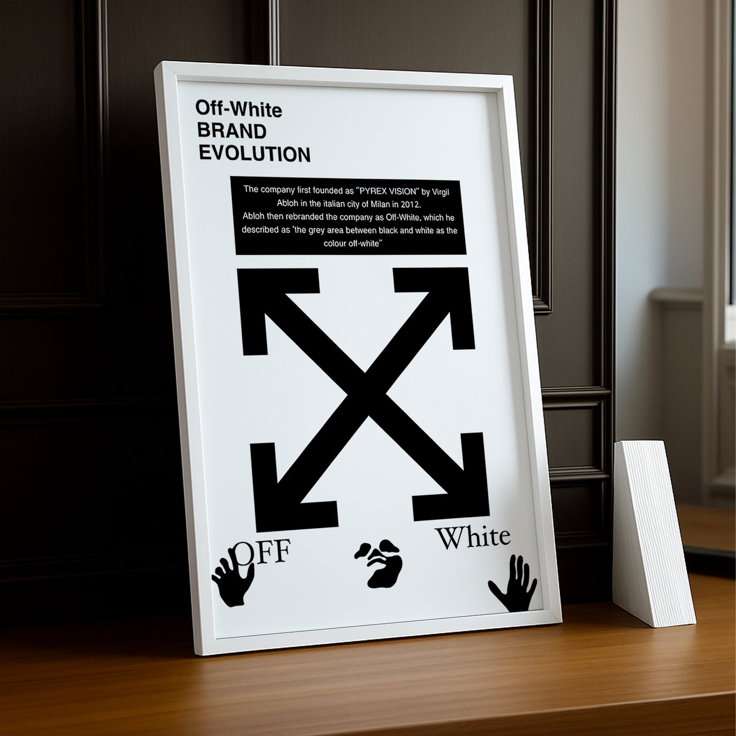 Marco de fotos Off-White