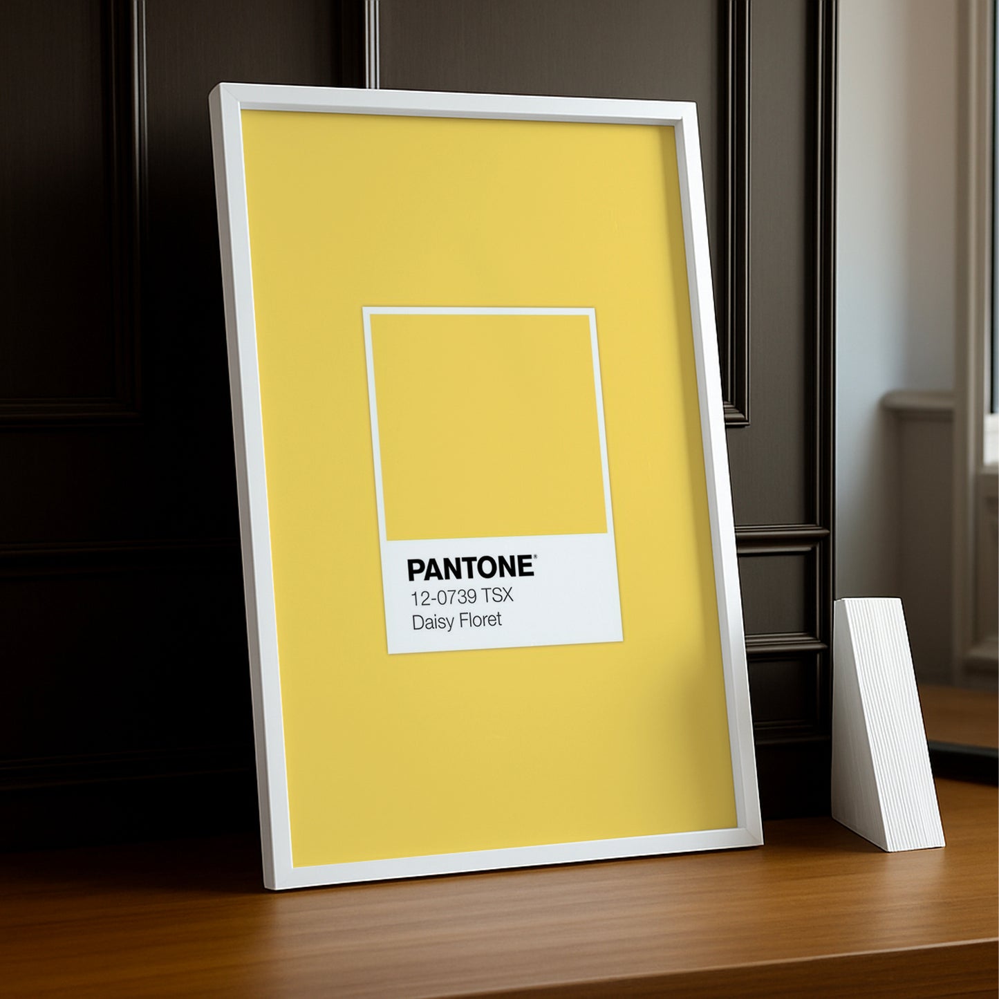 Cadre Photo Pantone Étiquette - Daisy Floret