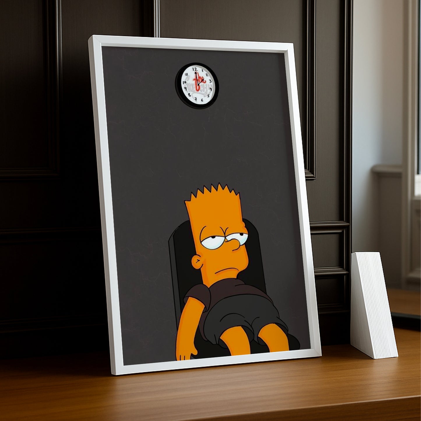 Cadre Photo Les Simpsons - Bart Simpson Fatiguer