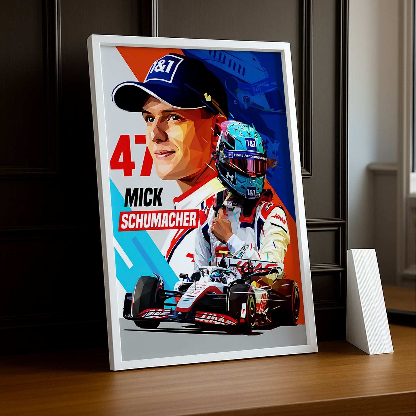 Cadre photo Mick Schumacher Formule 1