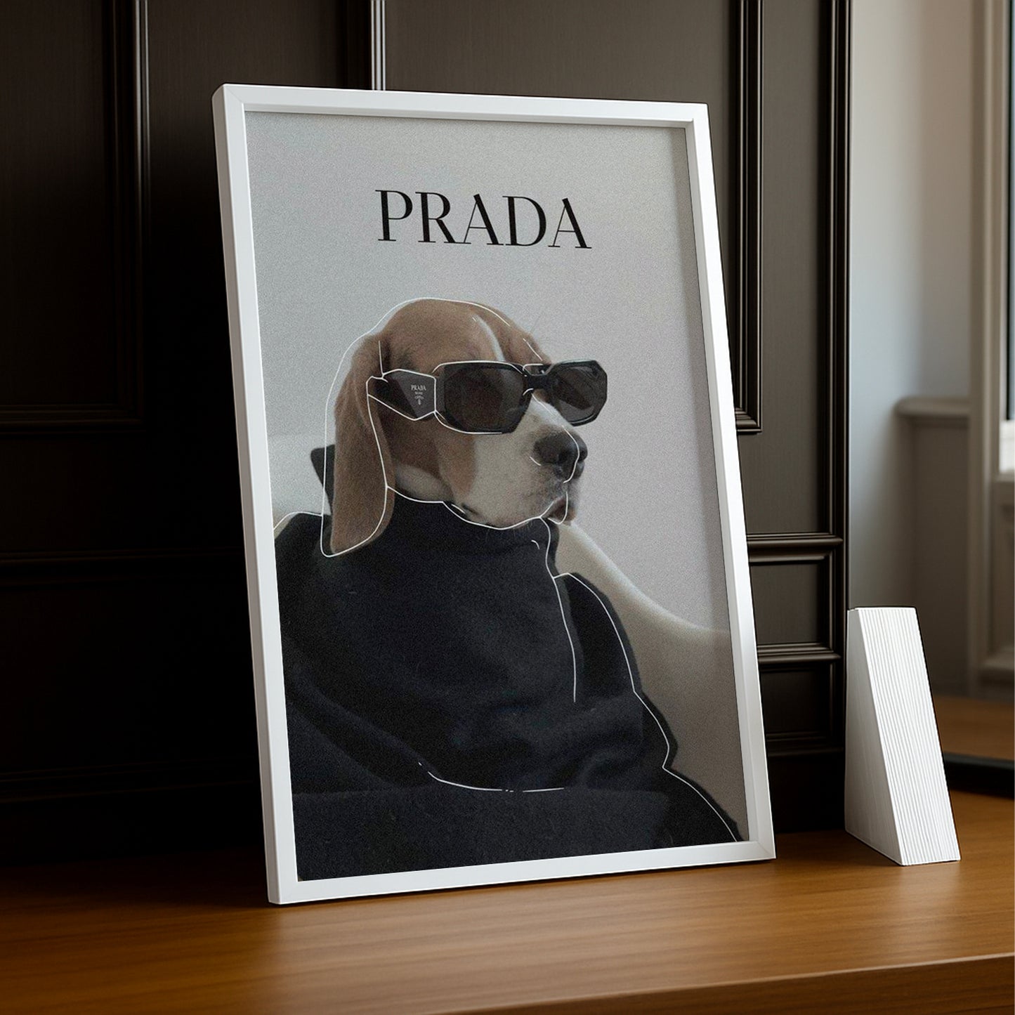 Cadre Photo Prada - Aesthetic Dog