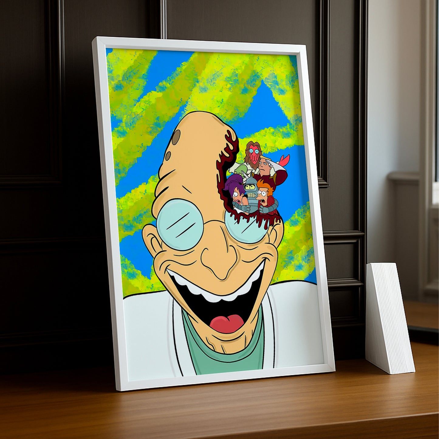Cadre Photo Futurama - Professeur Hubert