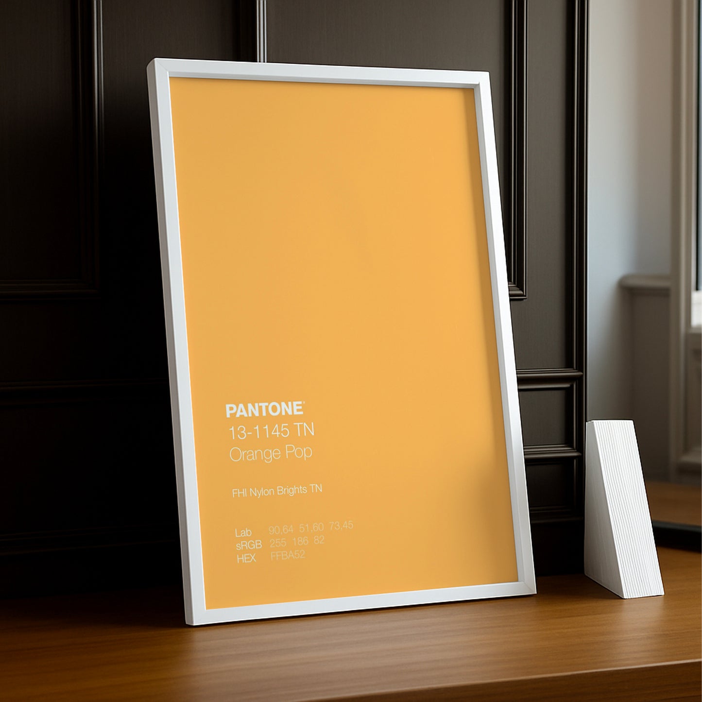 Cadre Photo Pantone - Orange Pop