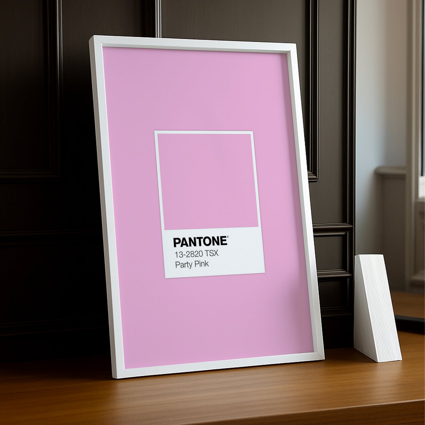 Cadre Photo Pantone Étiquette - Party Pink