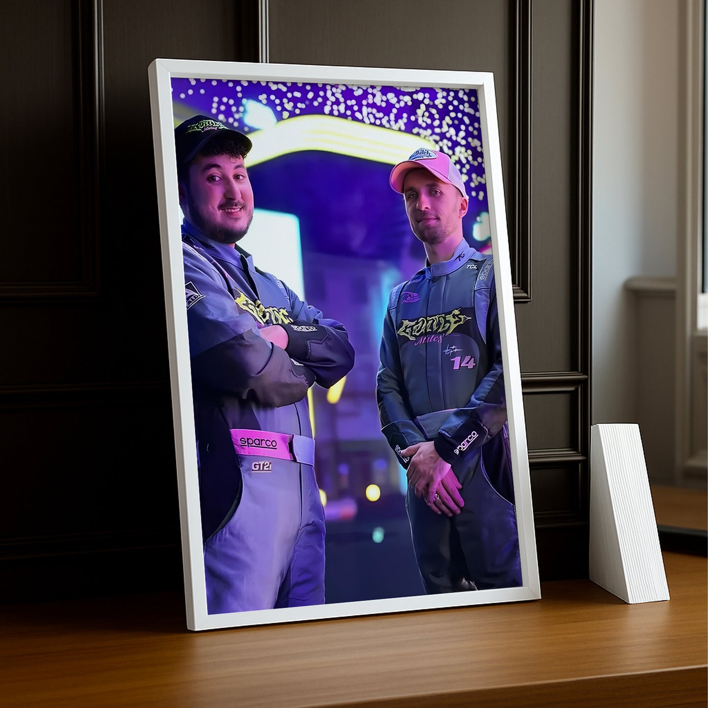 Cadre photo Gotaga x Squeezie