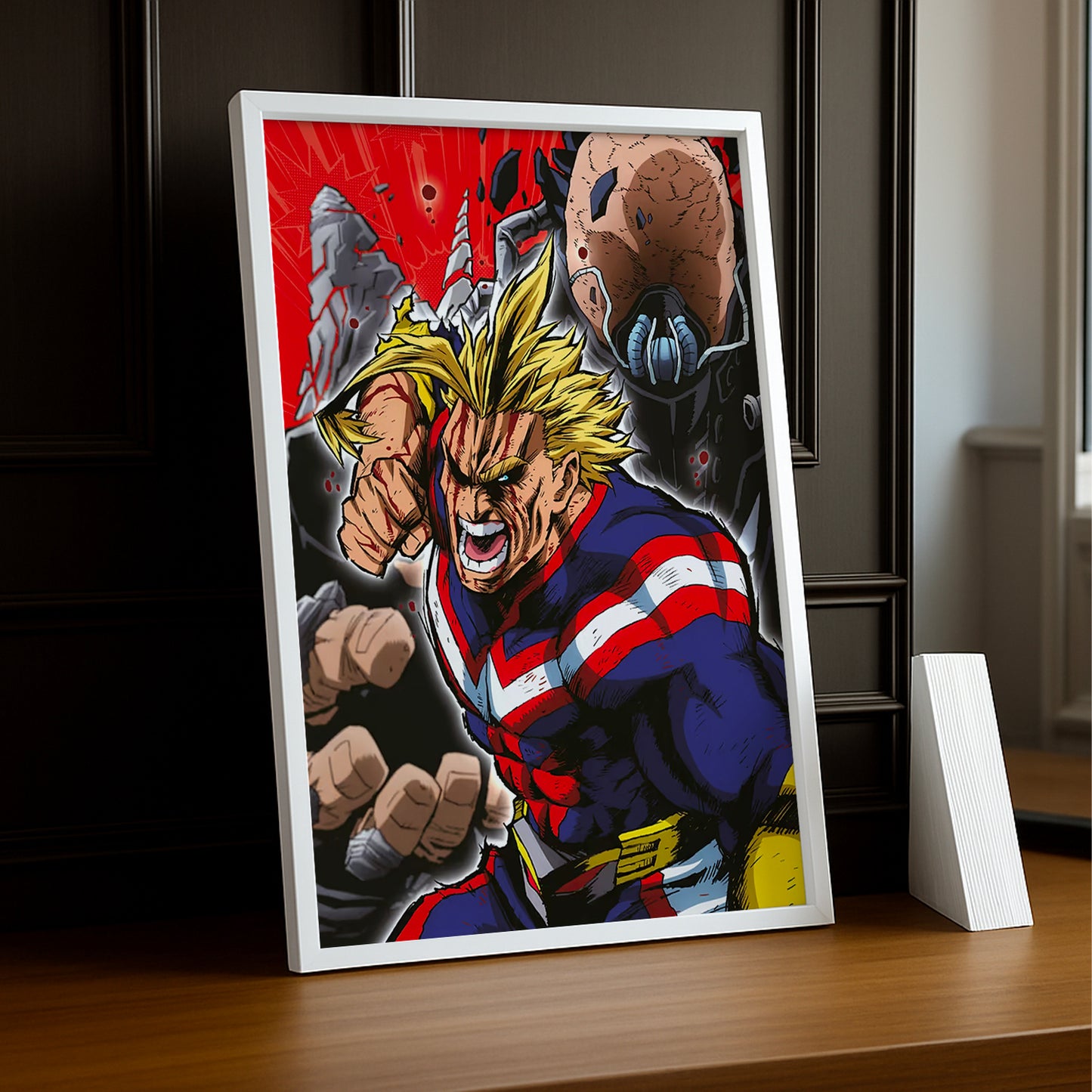 Cadre Photo My Hero Academia - All Might Fight
