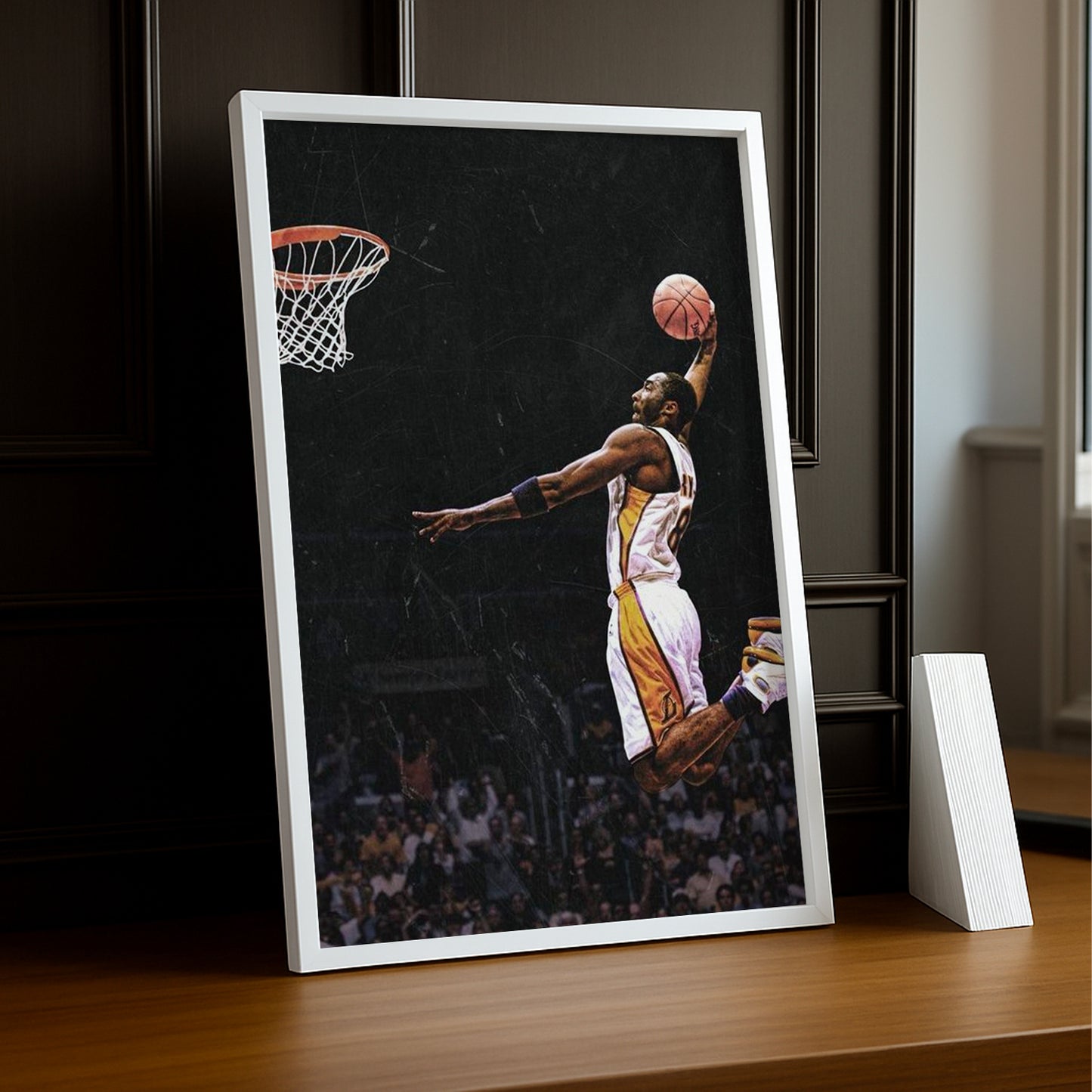Cadre photo NBA - Kobe Bryant Dunk