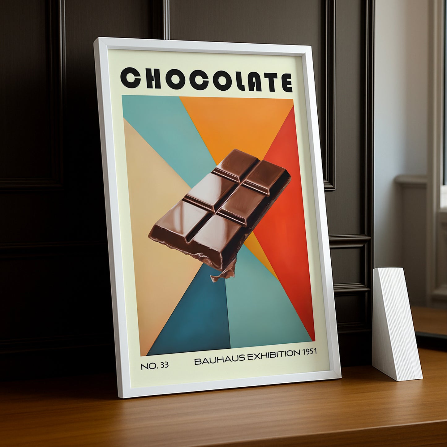 Marco de fotos Bauhaus Chocolate