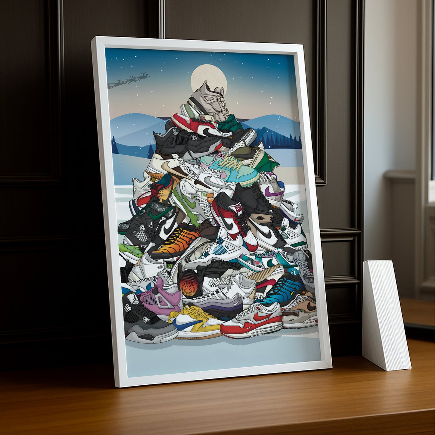 Poster Nike Sneakers Sapin