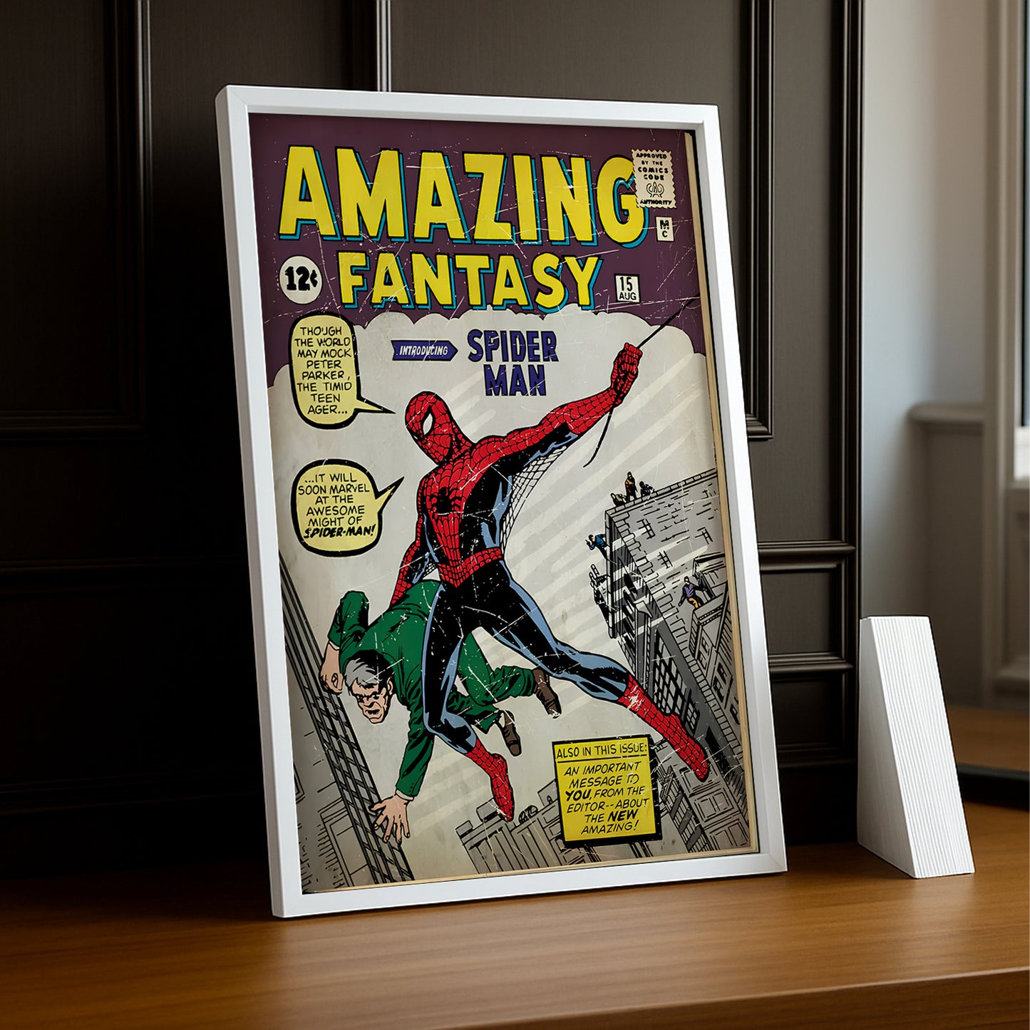 Cadre photo Spider-man Marvel