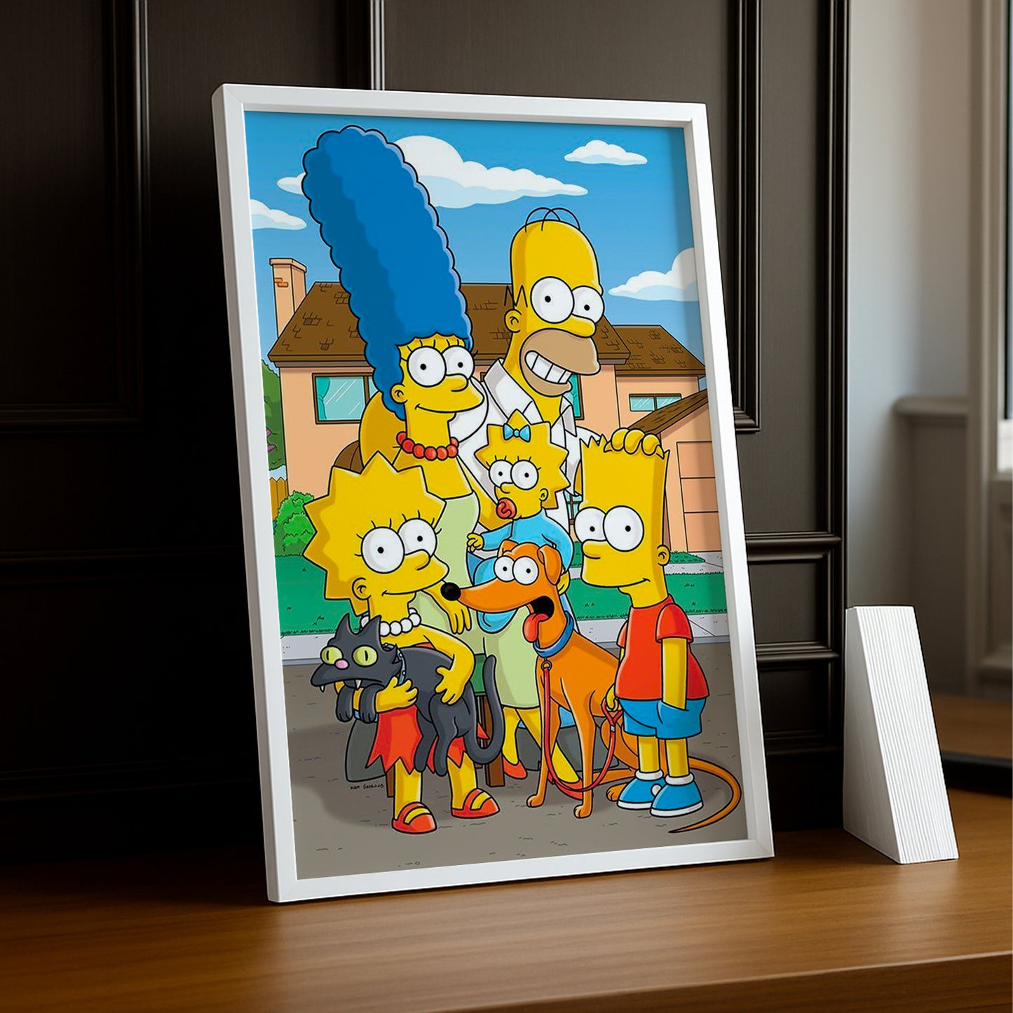 Cadre Photo Les Simpsons - Photo de famille