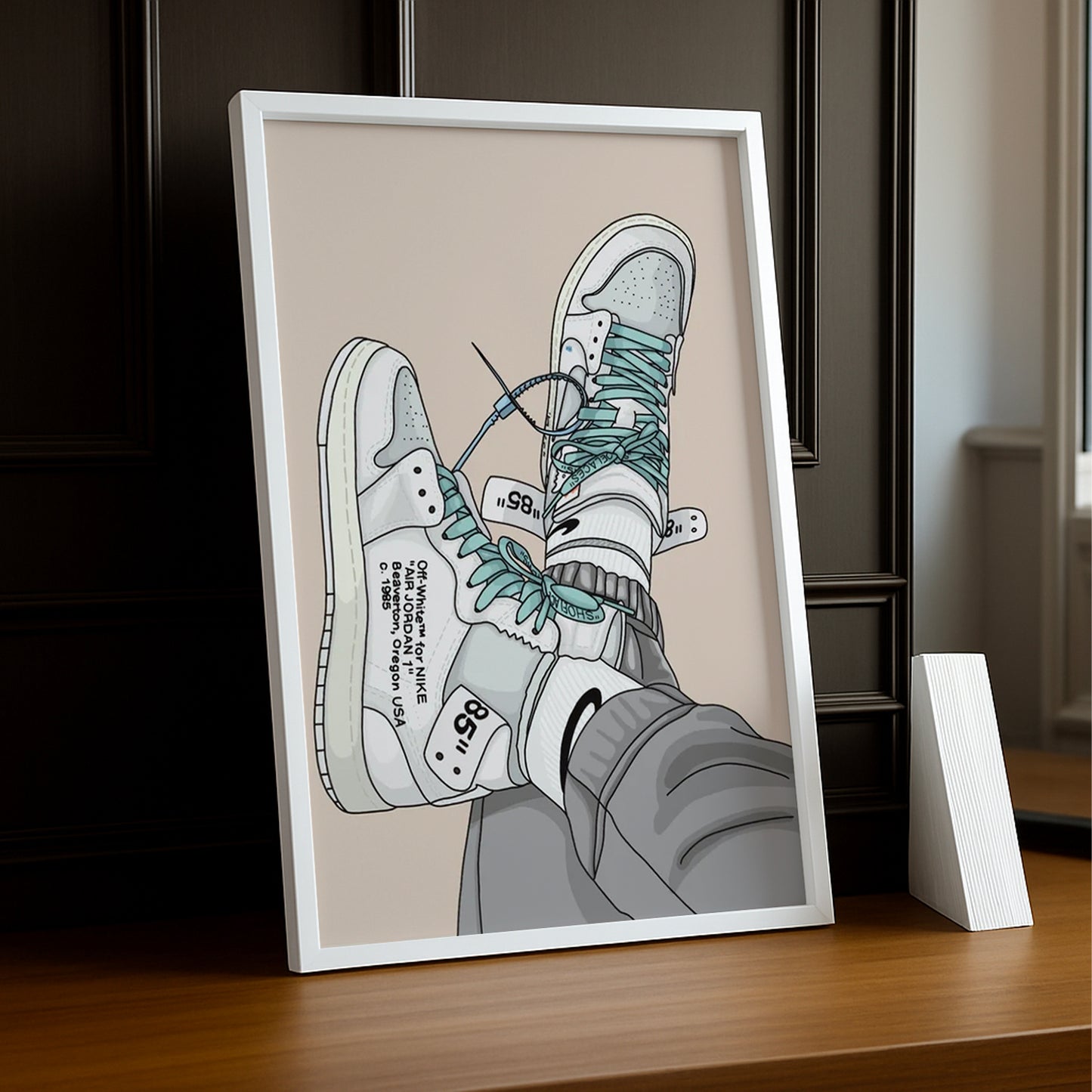 Cadre Photo Nike - Air Jordan Illustration