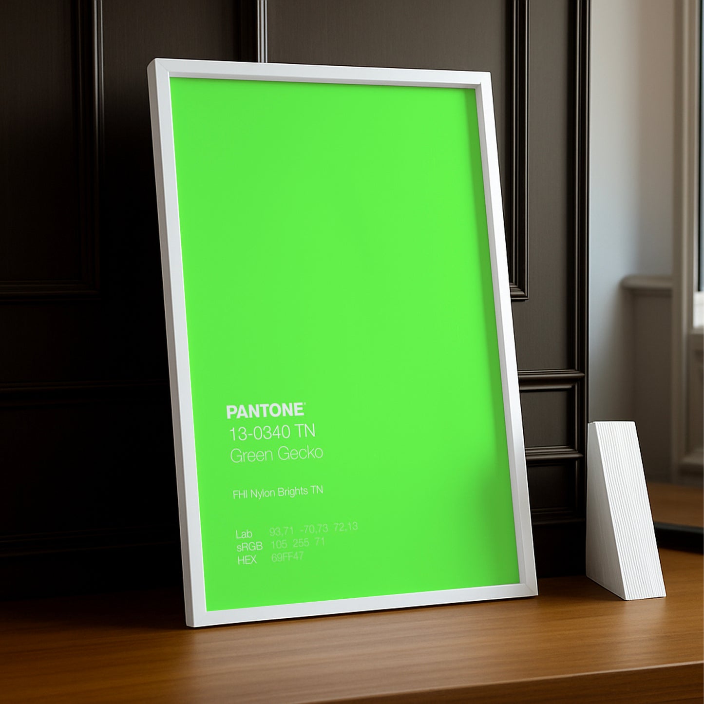 Cadre Photo Pantone - Green Gecko