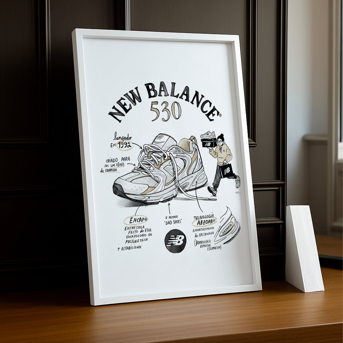 Cadre photo New Balance - 530
