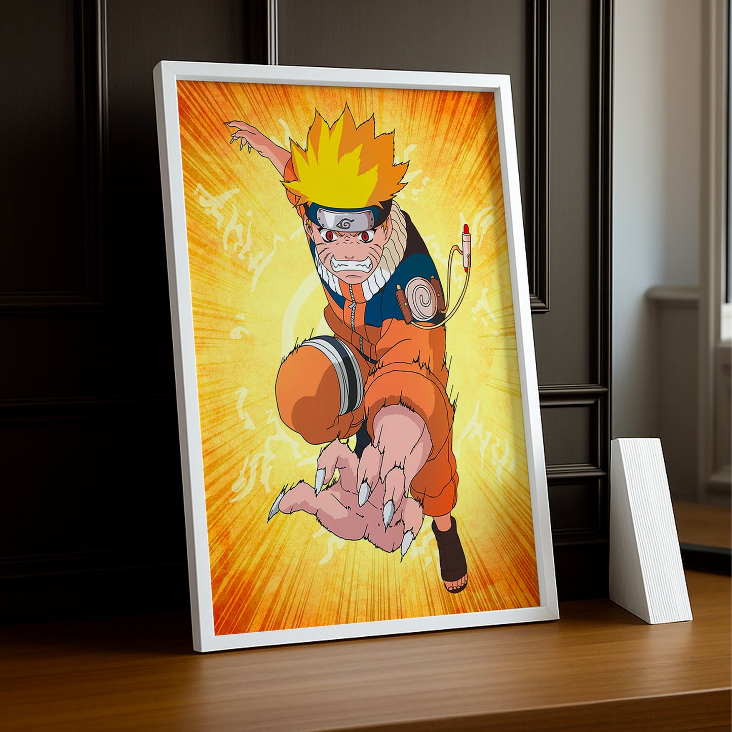 Cadre Photo Naruto - Naruto on Fire