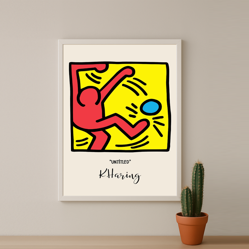 Cadre photo Keith Haring Untitled