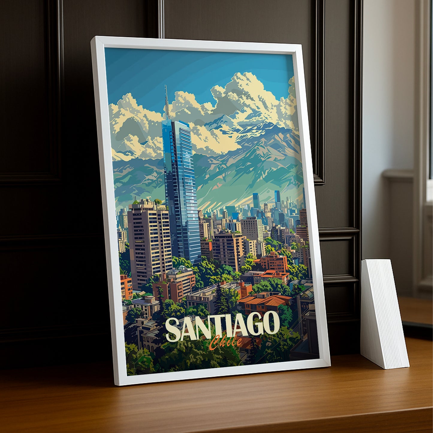 Cadre photo Santiago Chile