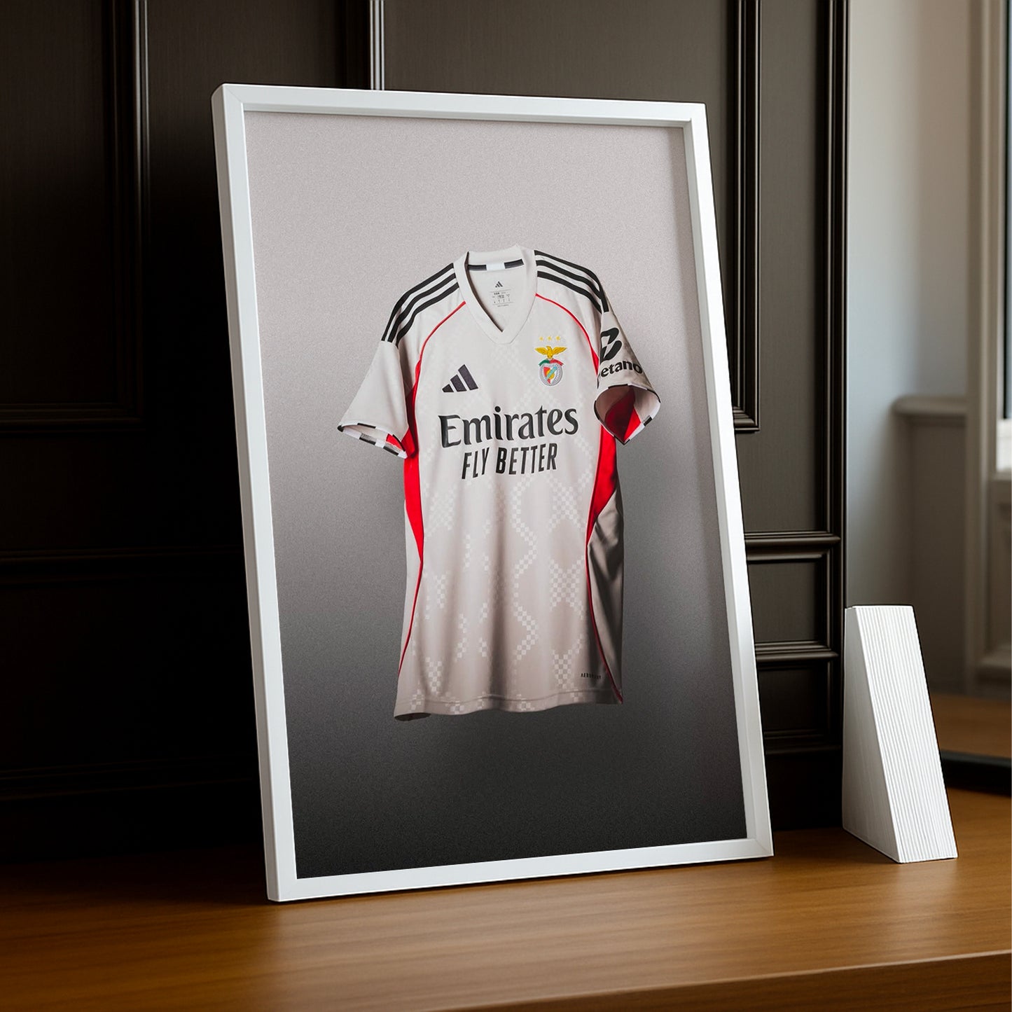 Poster Maillot Football - Benfica 2025-2026