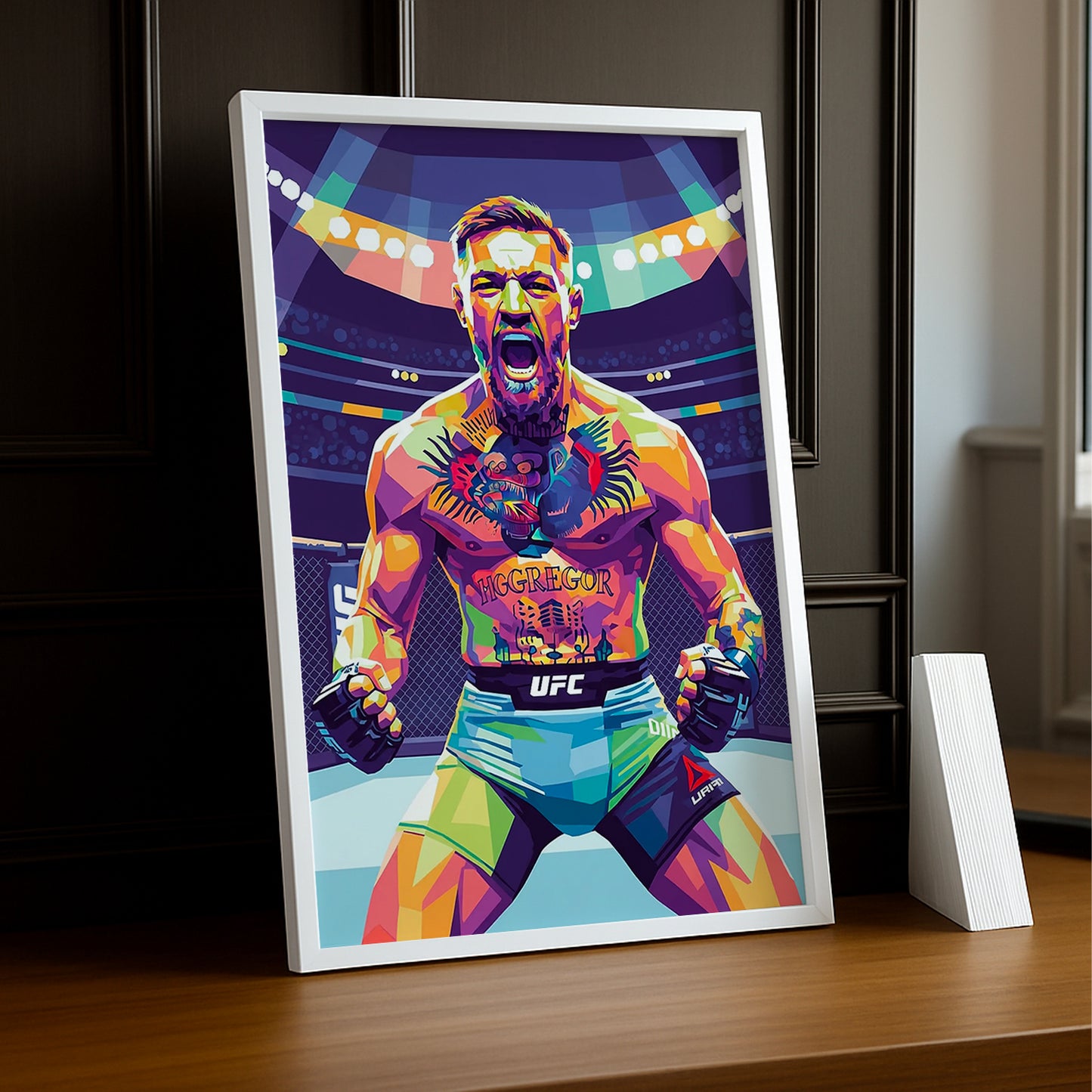 Cadre photo UFC - Illustration de McGregor